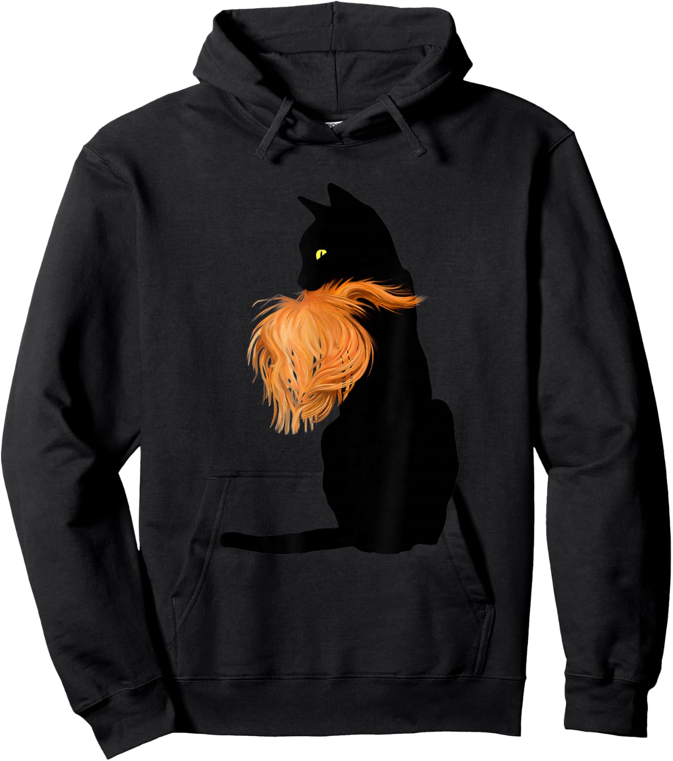 Cat Ladies for Kamala, Funny, cat, Trump Hair, Women's Hoodie - Hoodie | Black