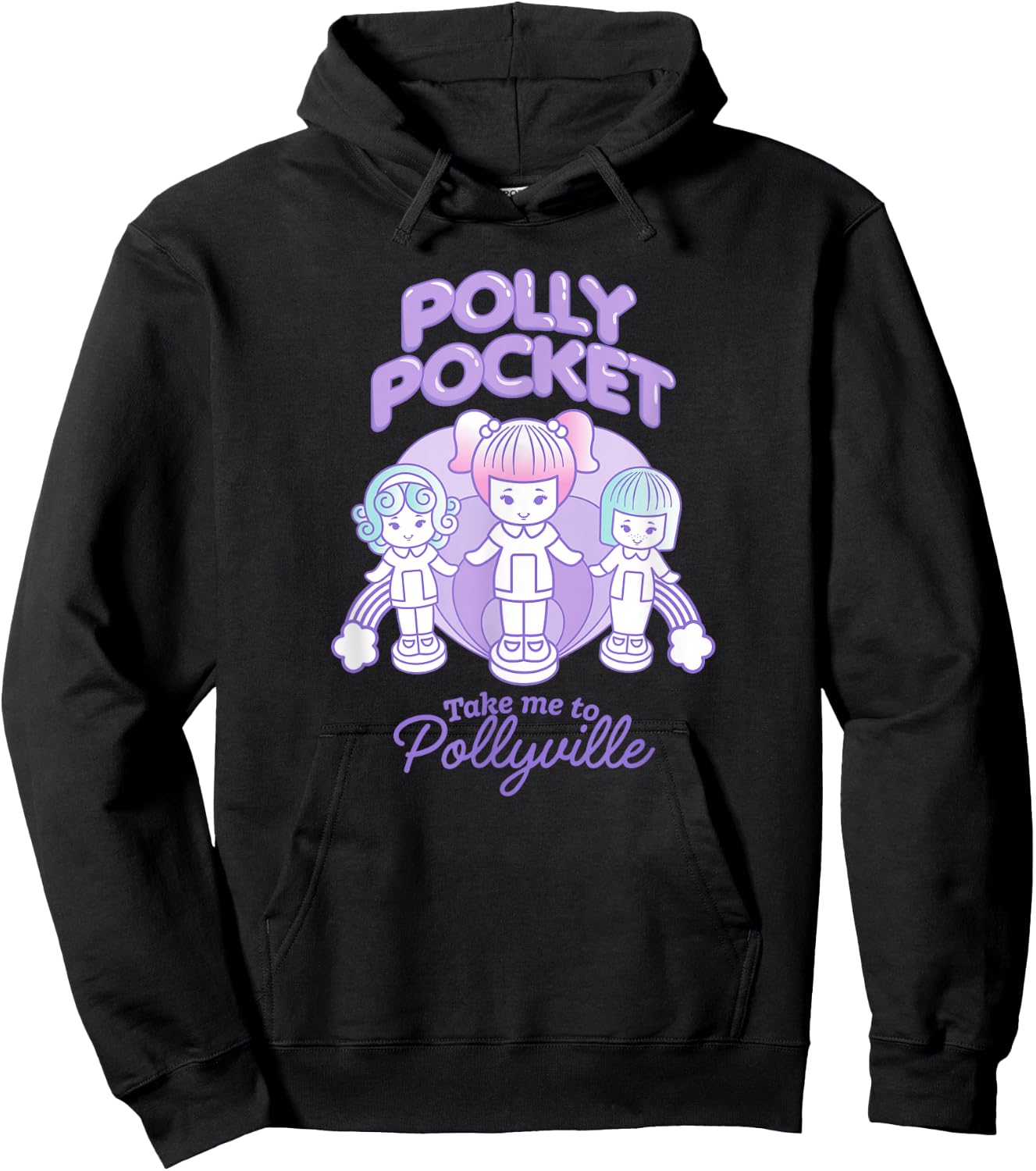 Polly Pocket - Take Me to Pollyville Hoodie - Hoodie | Black