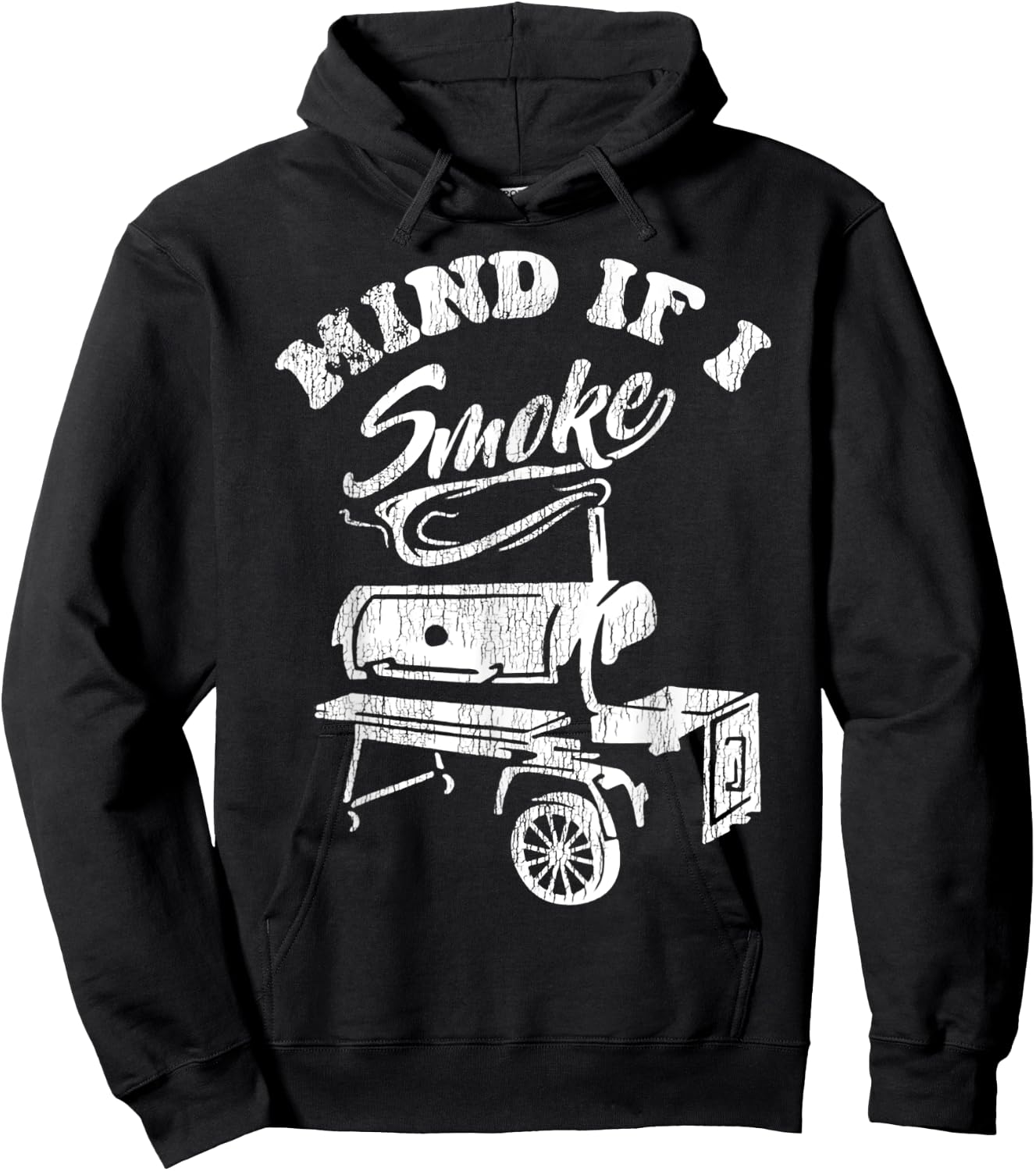 Mind If I Smoke Barbecue Grilling Hoodie - Hoodie | Black