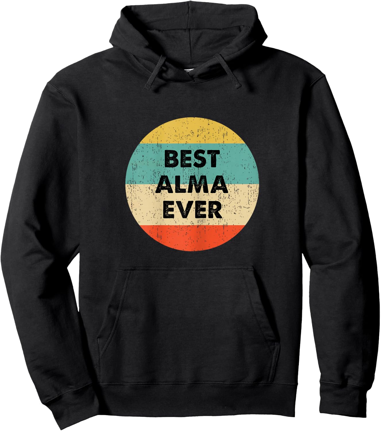 Alma Name Hoodie - Hoodie | Black