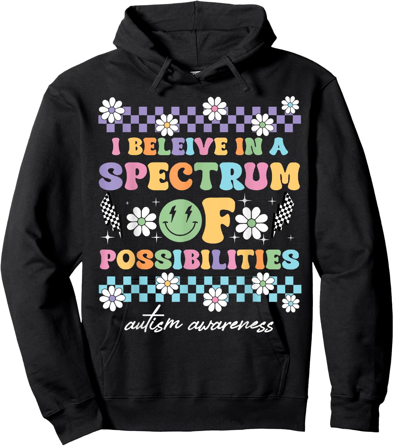 I Believe In A Spectrum Of Possibilities Hoodie - Hoodie | Black