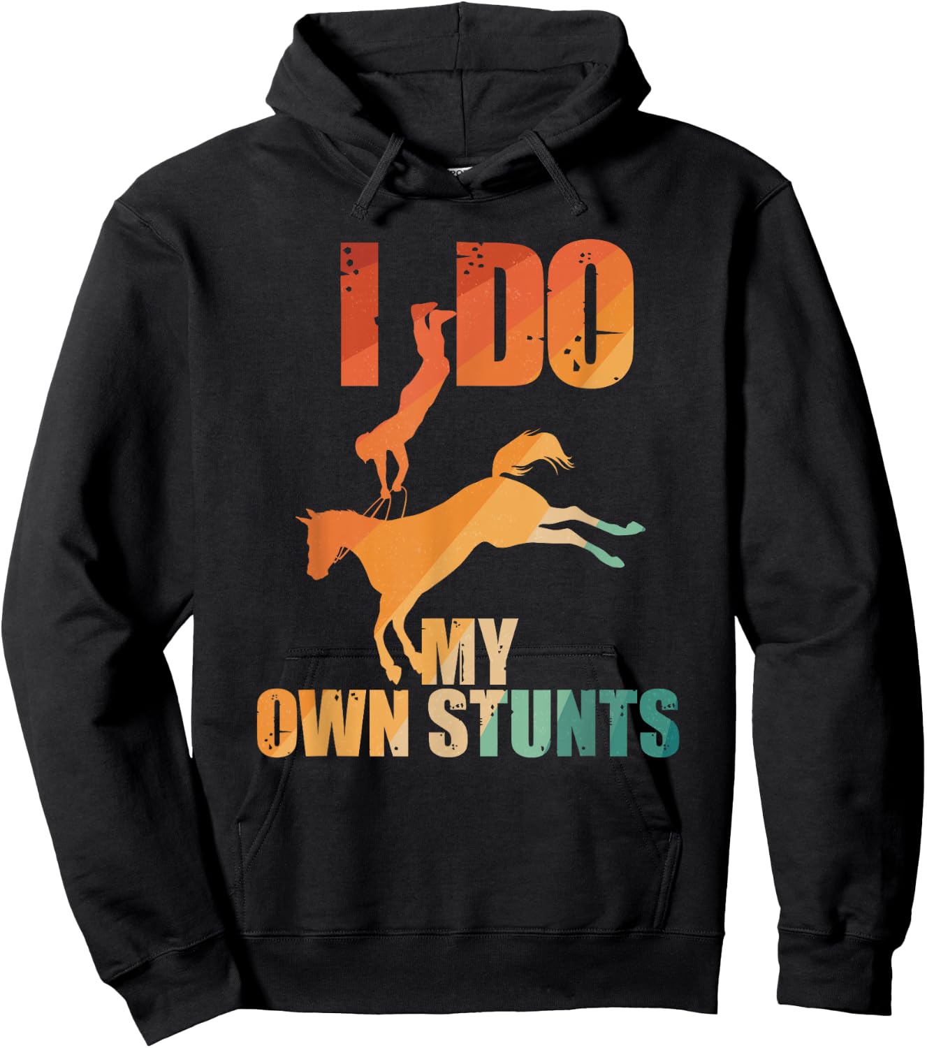 Best Horse Riding Art Women Horse Riding Lover Hoodie - Hoodie | Black