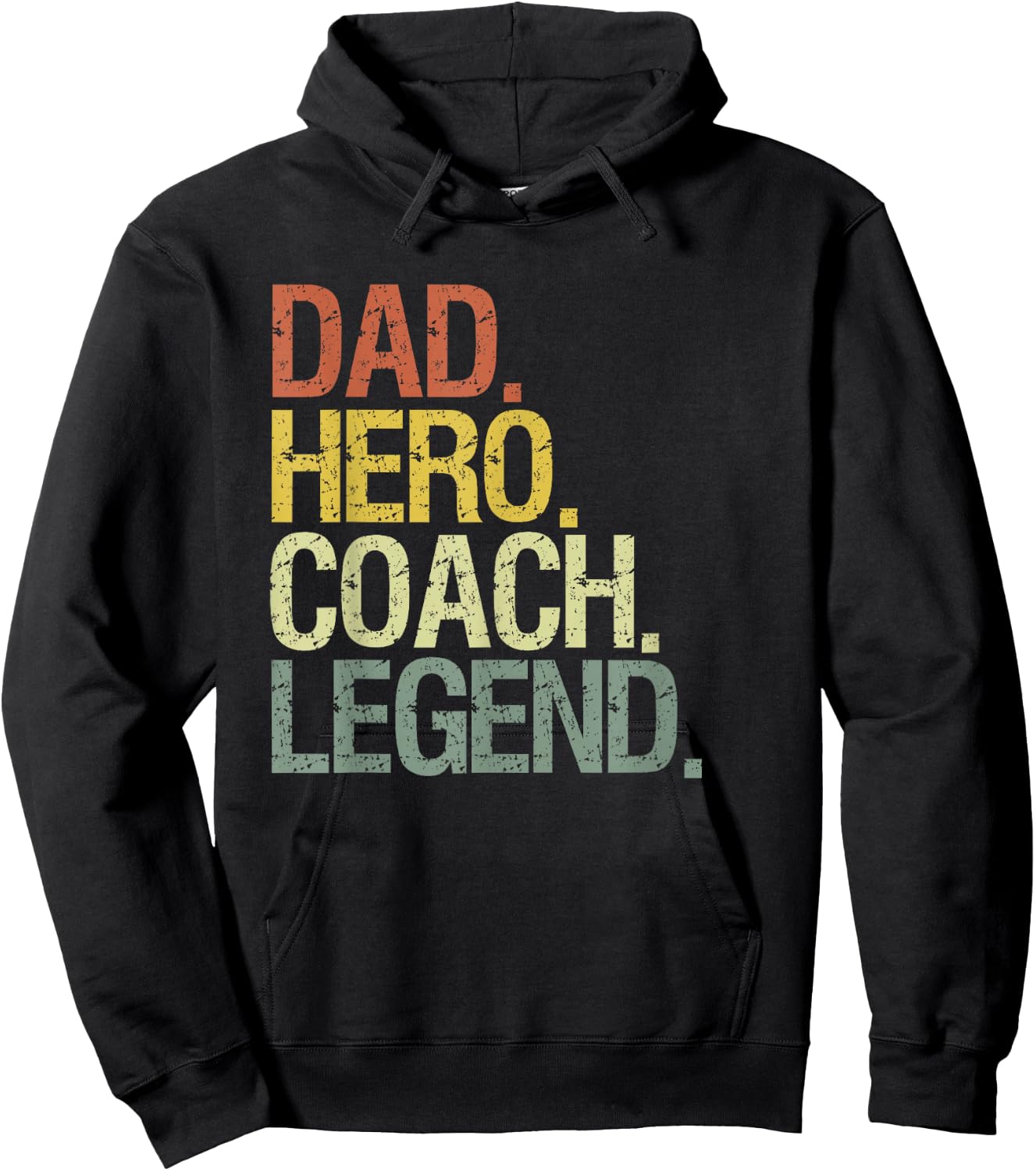 Dad Coach Hoodie - Hoodie | Black