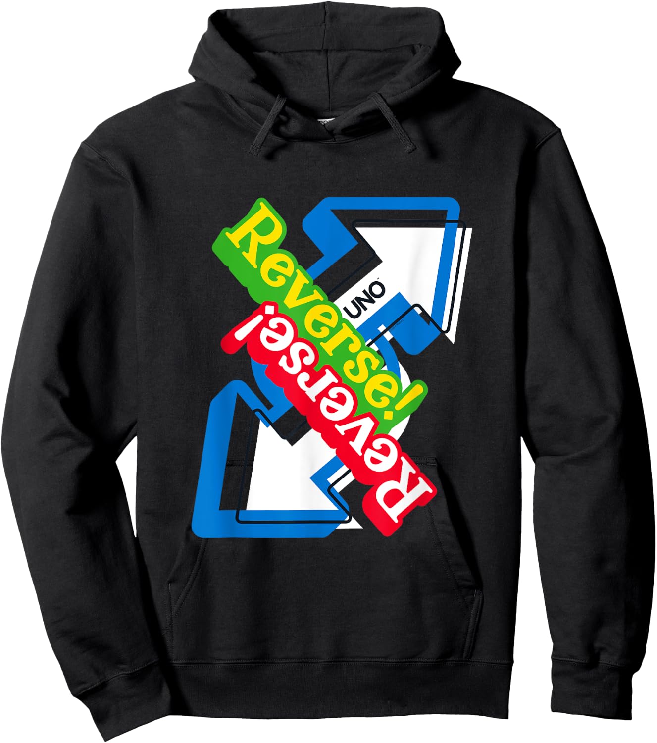 UNO - Reverse! Hoodie - Hoodie | Black