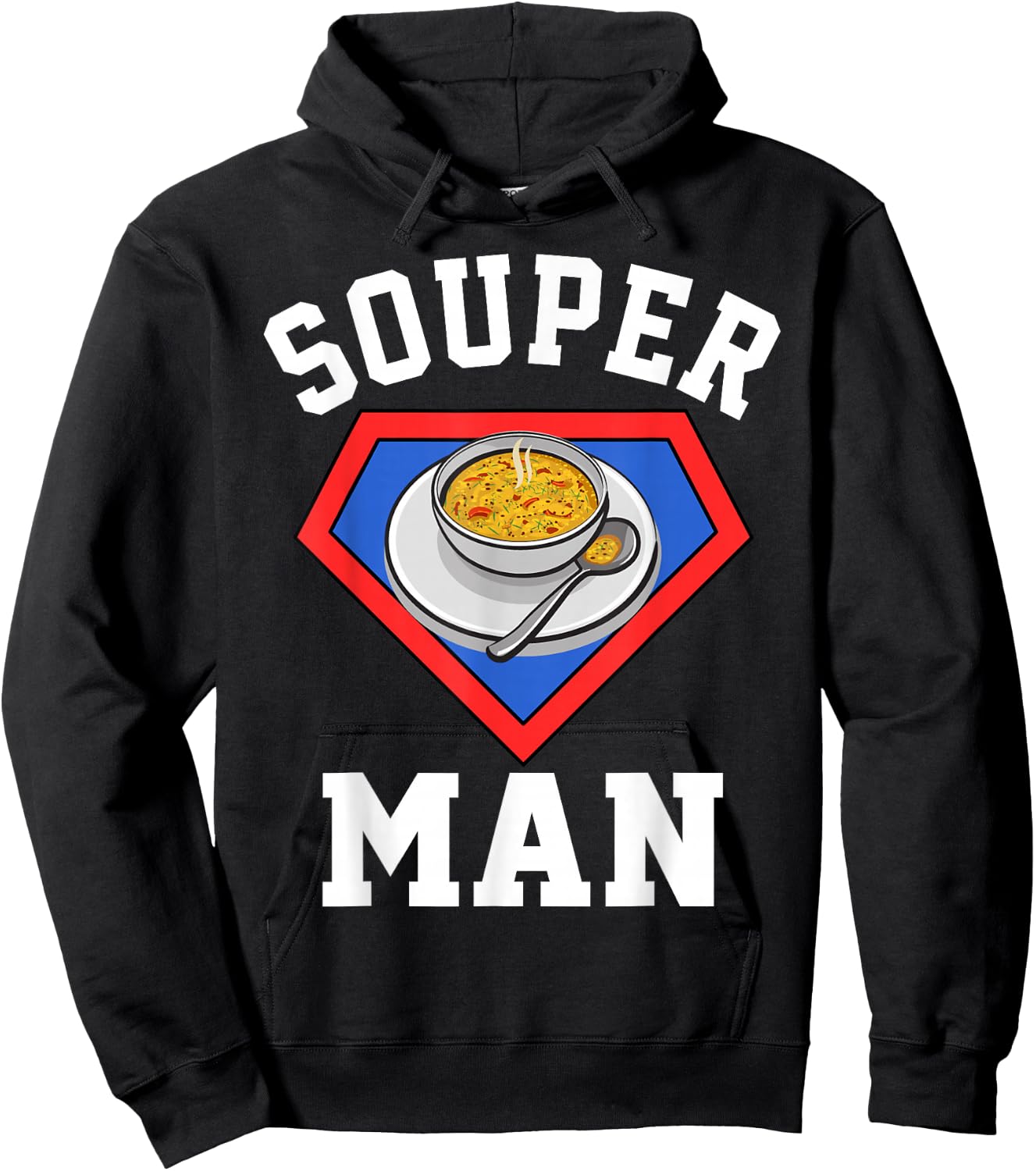 Souper Puns Fun Soup Lover Outfit For Kids Hoodie - Hoodie | Black
