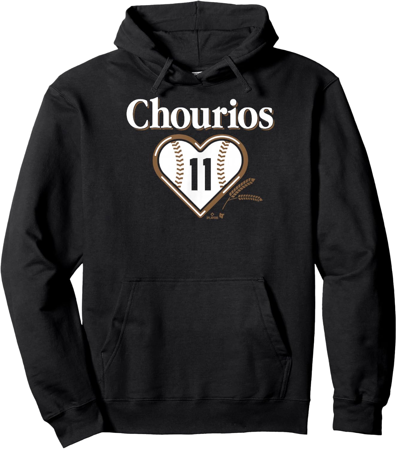 BreakingT - Jackson Chourio Chourios Milwaukee Baseball - Blue, Small, , Short Sleeve, Classic Fit, Polyester, Baseball Fans, Milwaukee Fans Hoodie - Hoodie | Black