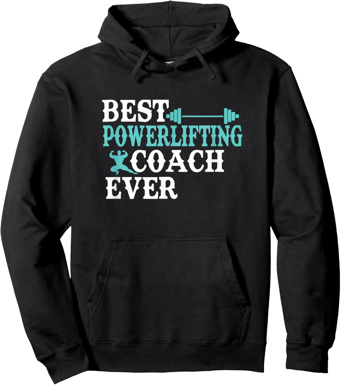Best powerlifting coach ever Hoodie - Hoodie | Black