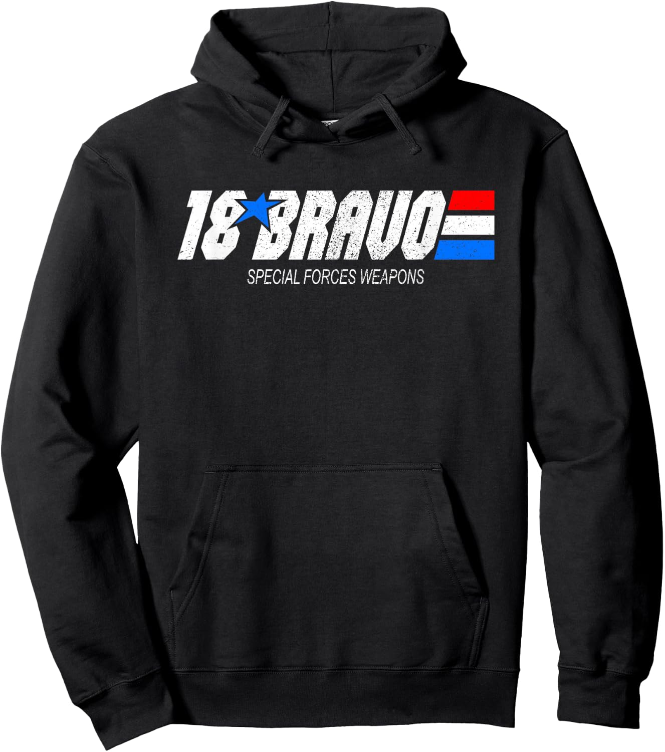 18-Bravo Special Forces Weapons Vintage MOS Hoodie - Hoodie | Black