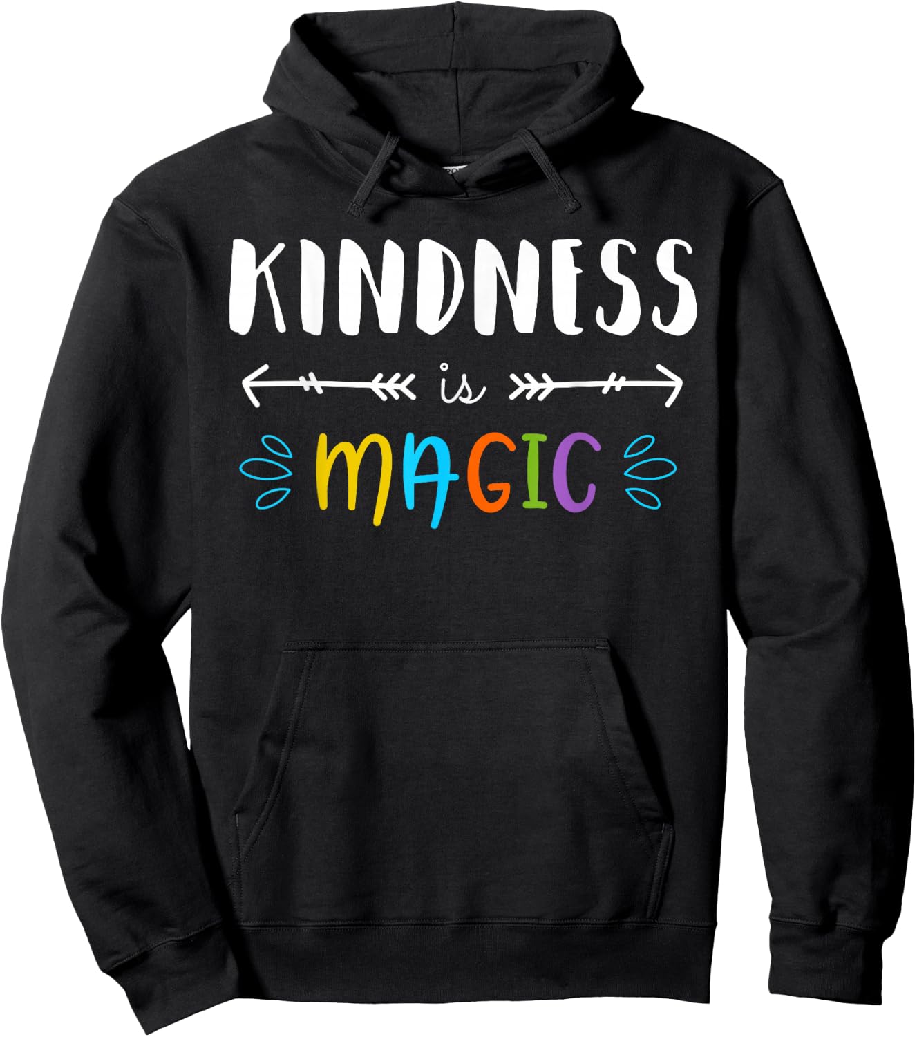 Kindness is magic shirt. Kindness shirt. Kindness Hoodie - Hoodie | Black