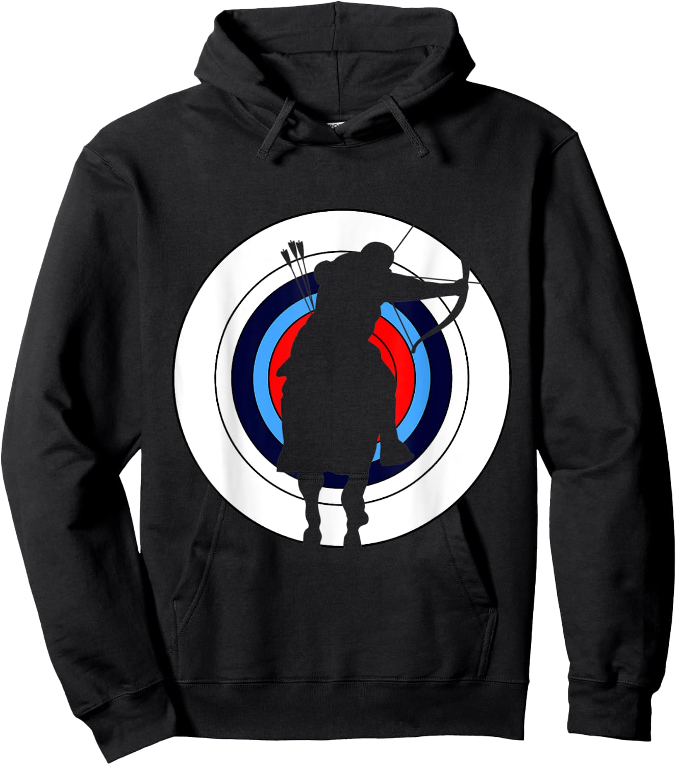 Mounted Archer Archery Target Men Women Hoodie - Hoodie | Black