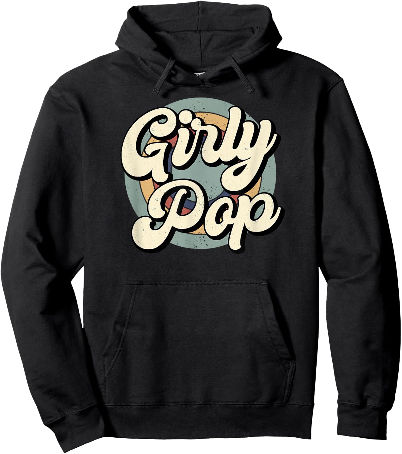 Girly Pop Slay Fun Statement Hoodie - Hoodie | Black