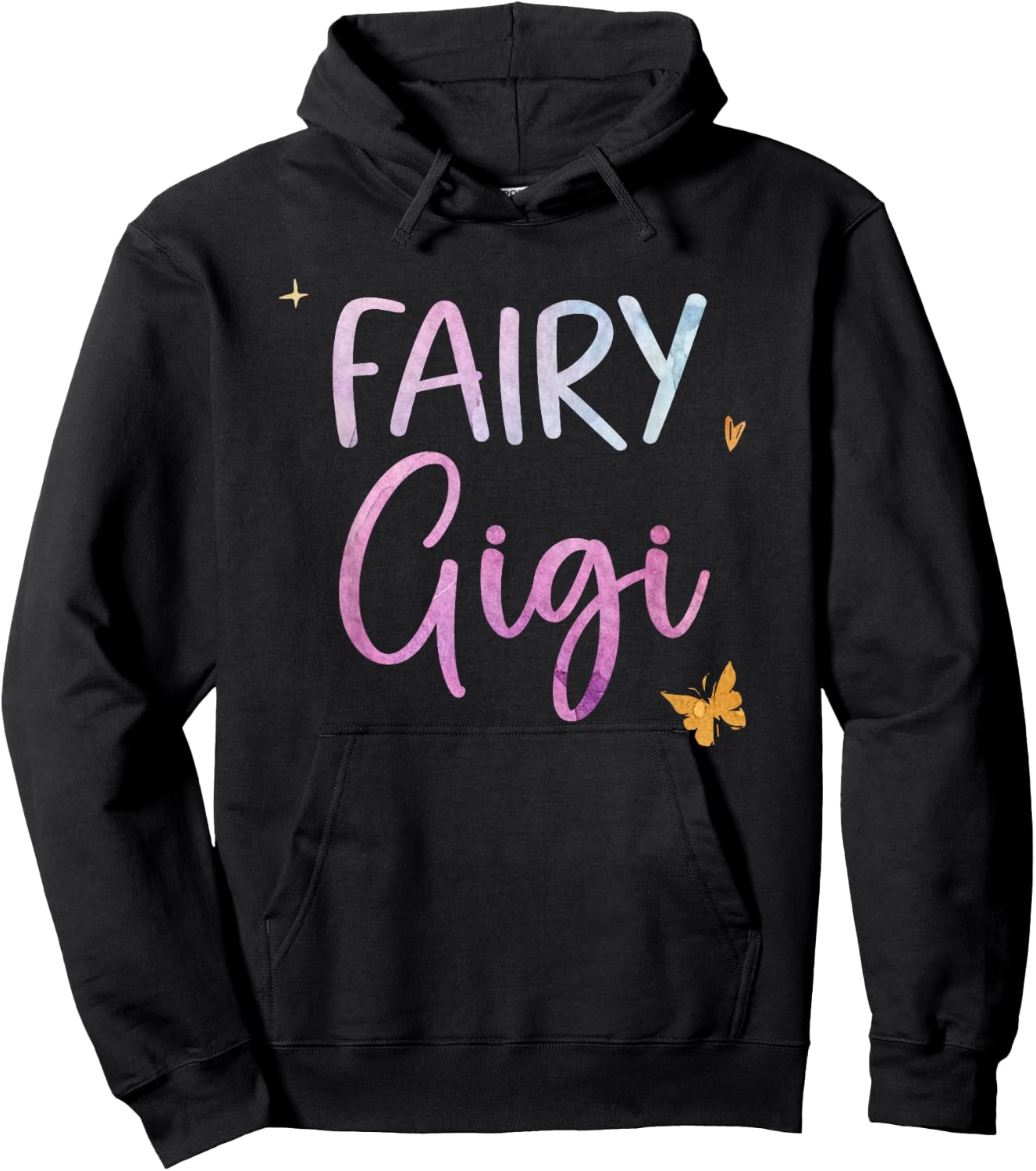 Fairy Gigi Magical Cute Birthday Hoodie - Hoodie | Black