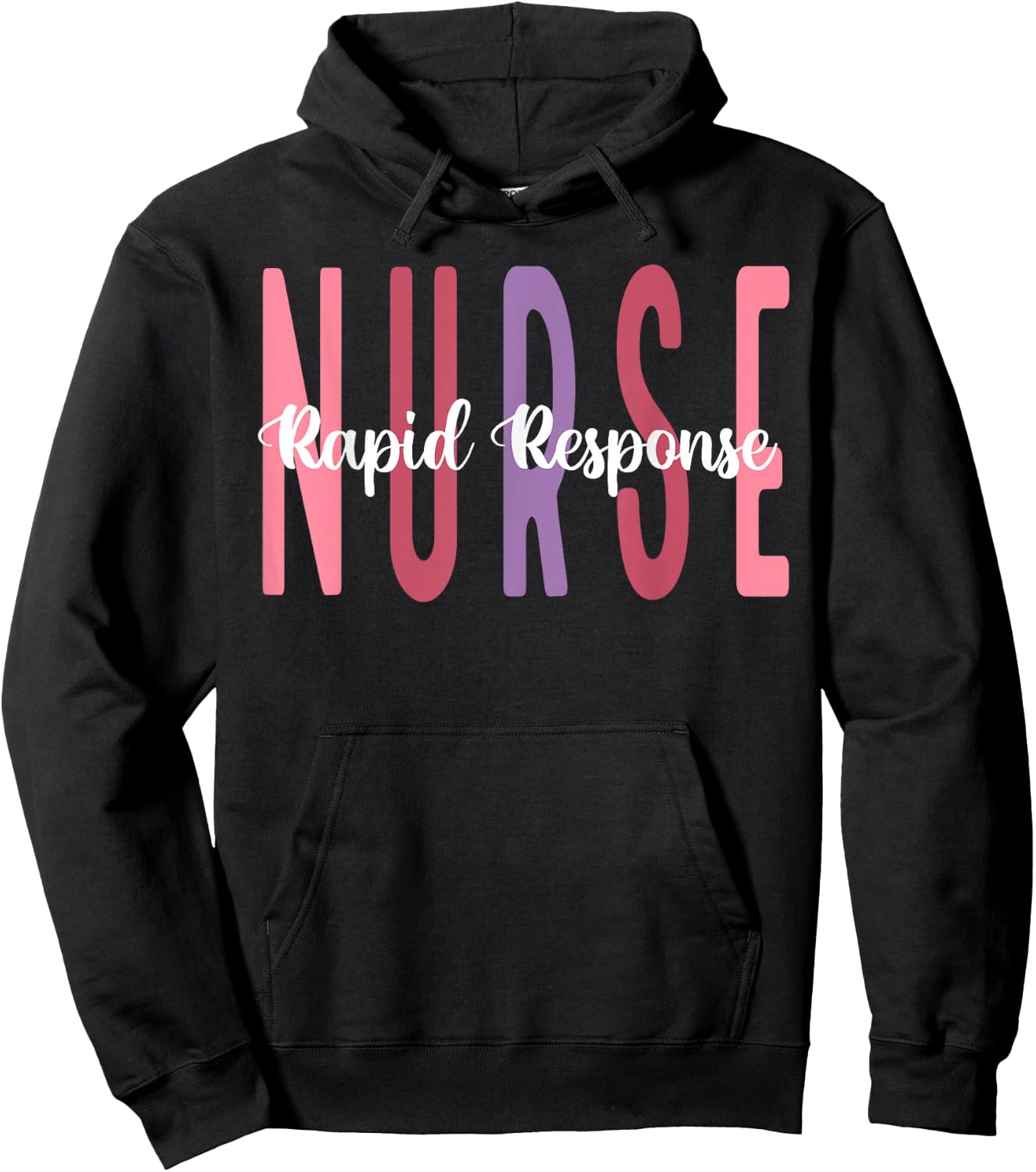 Rapid Response Team nurse Hoodie - Hoodie | Black