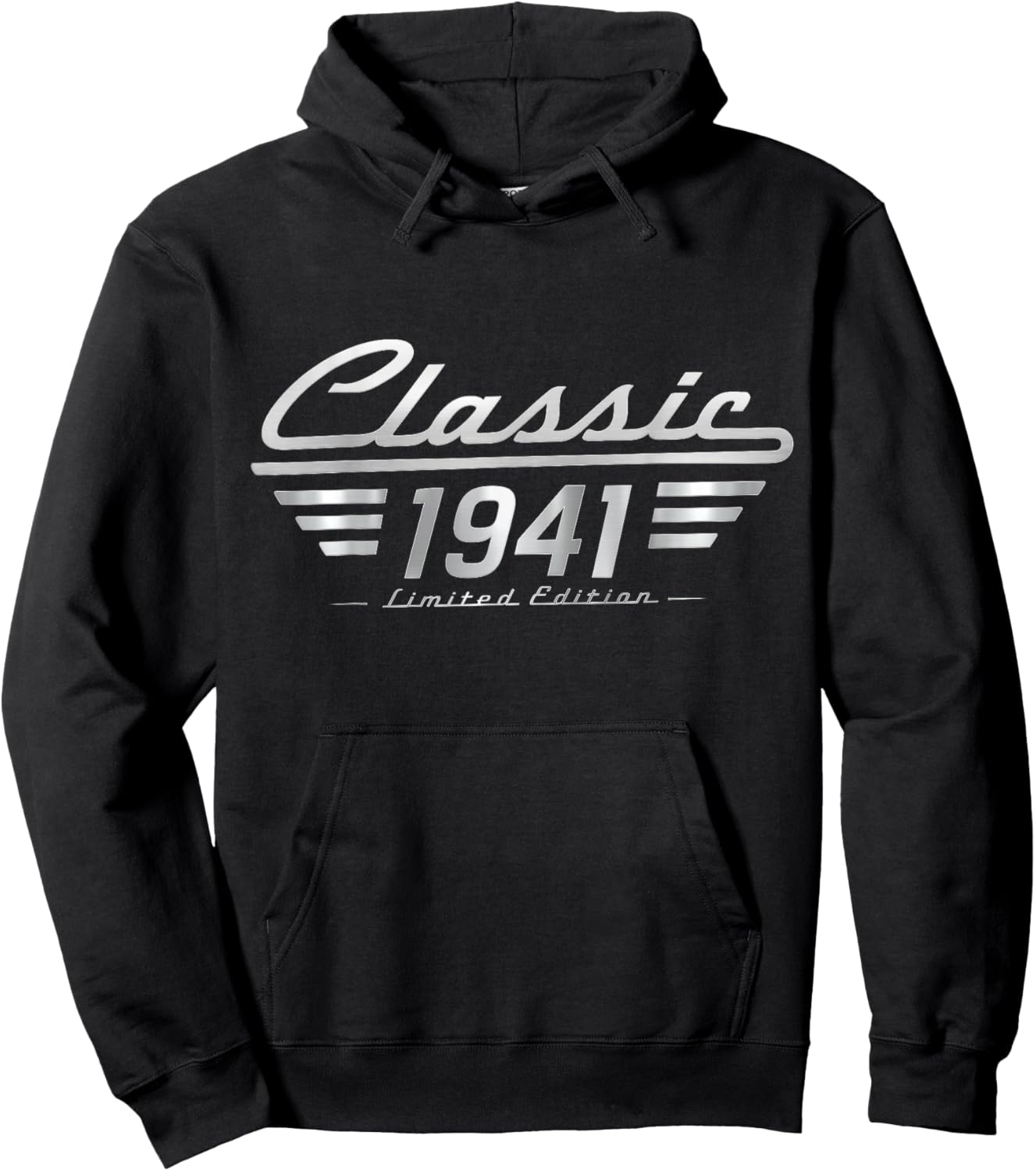 Classic 1941 Limited Edition Vintage Car Birthday Hoodie - Hoodie | Black