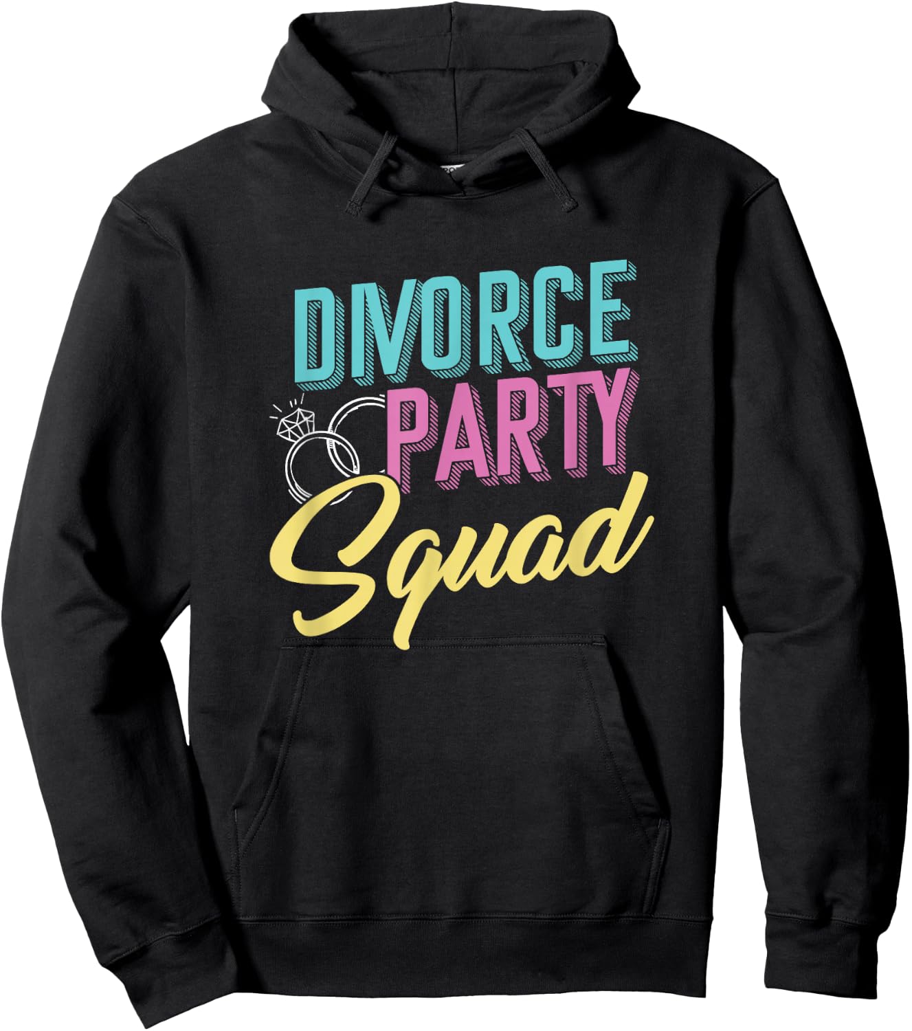 Divorce Single Marriage Party Divorce Quail Separation Freedom Relationship Goal Ex-wife Ex-husband Friend Hoodie - Hoodie | Black