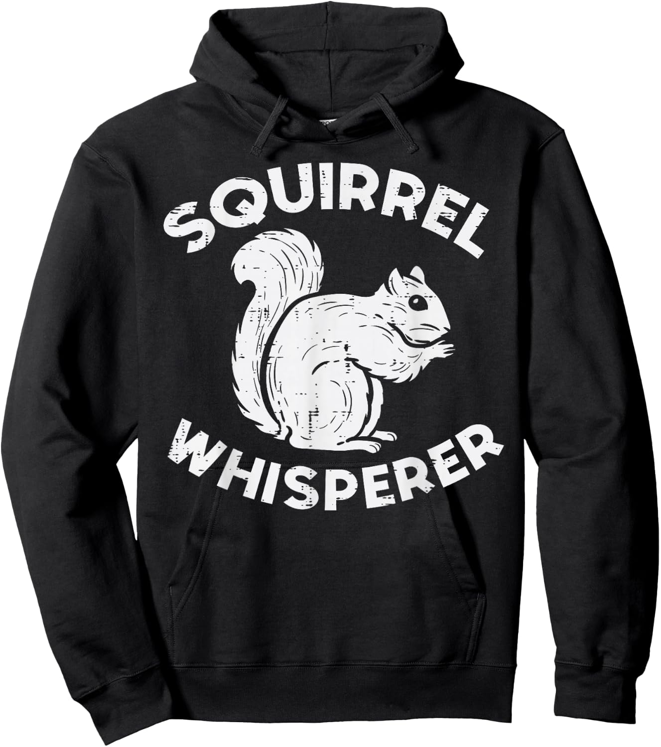 Squirrel Whisperer Rodent Funny Animal Men Women Kids Teen Hoodie - Hoodie | Black