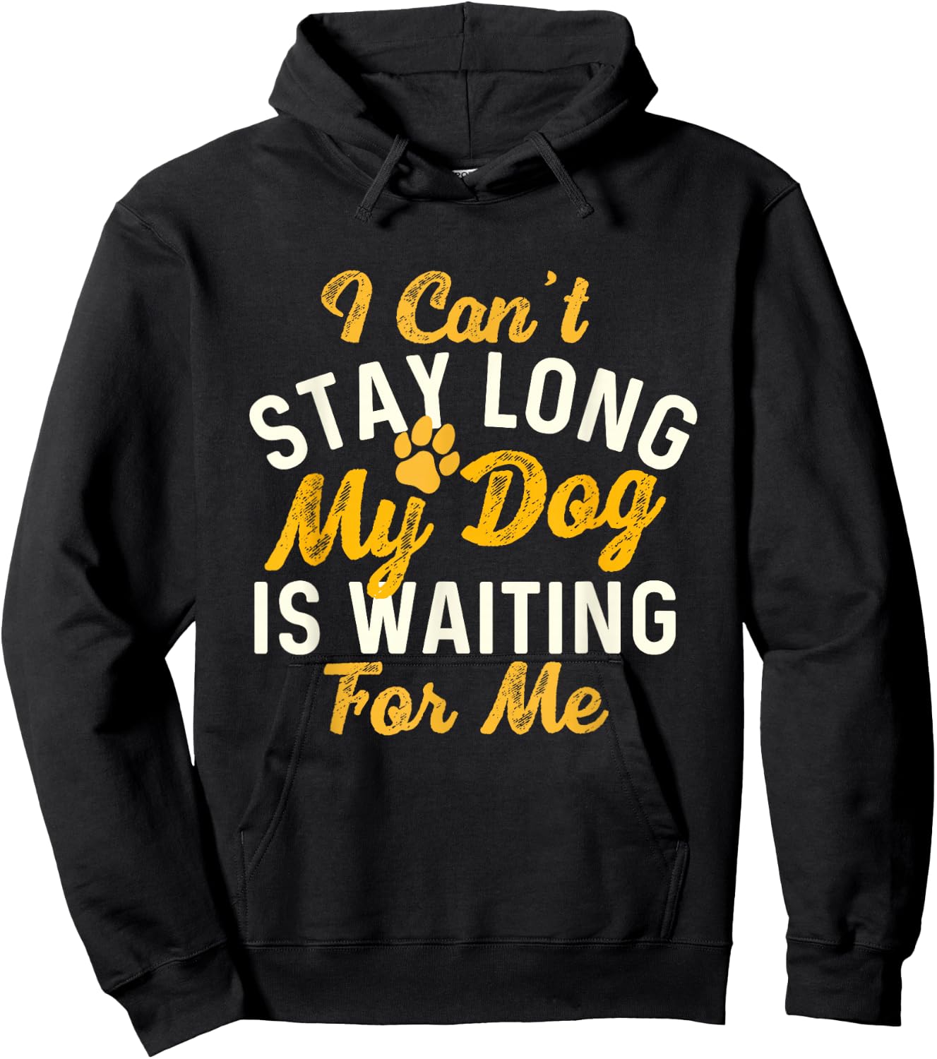 My Dog Is Waiting For Me - Dog Lover Dog Owner Dog Mom Hoodie - Hoodie | Black