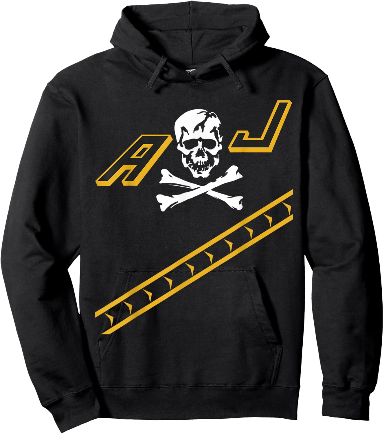 Jolly Rogers F-14 Tomcat Airplane Tailflash Naval Aviation Hoodie - Hoodie | Black