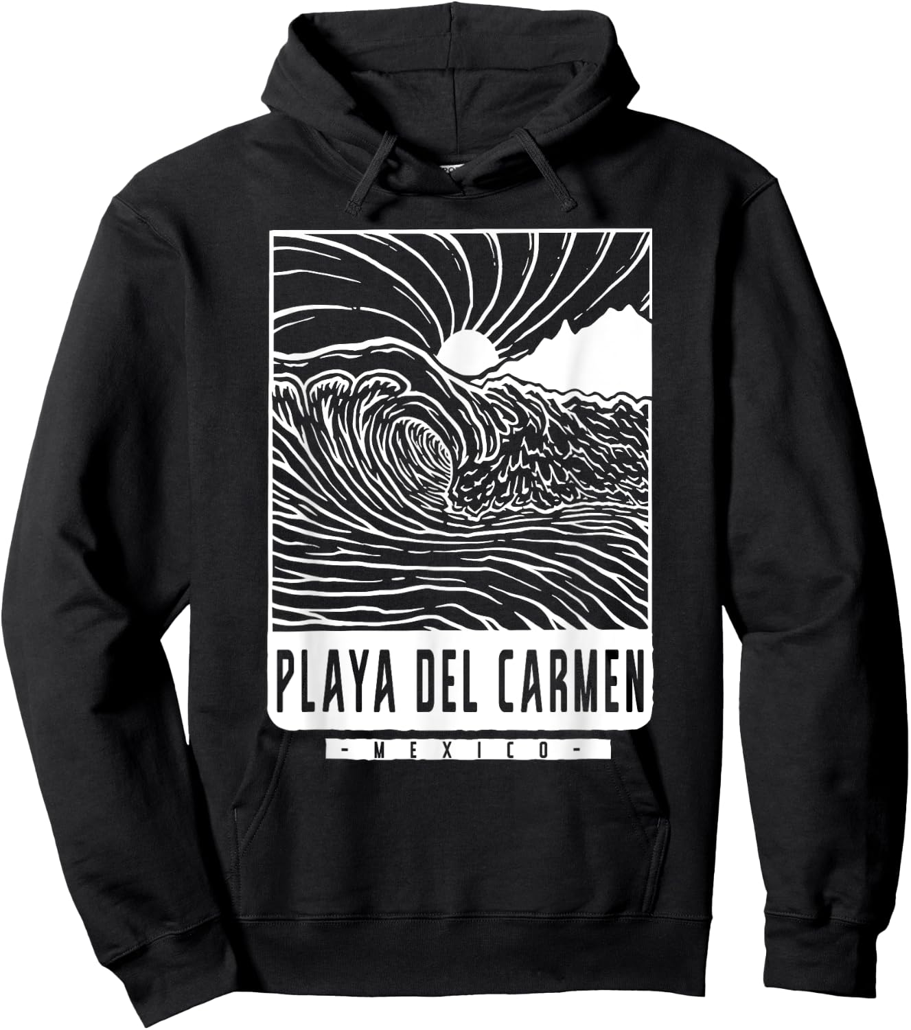 Playa Del Carmen Mexico Hoodie - Hoodie | Black