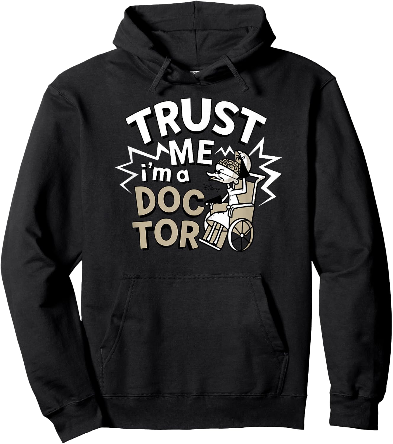 Nightmare Before Christmas - Trust Me, I'm A Doctor Hoodie - Hoodie | Black