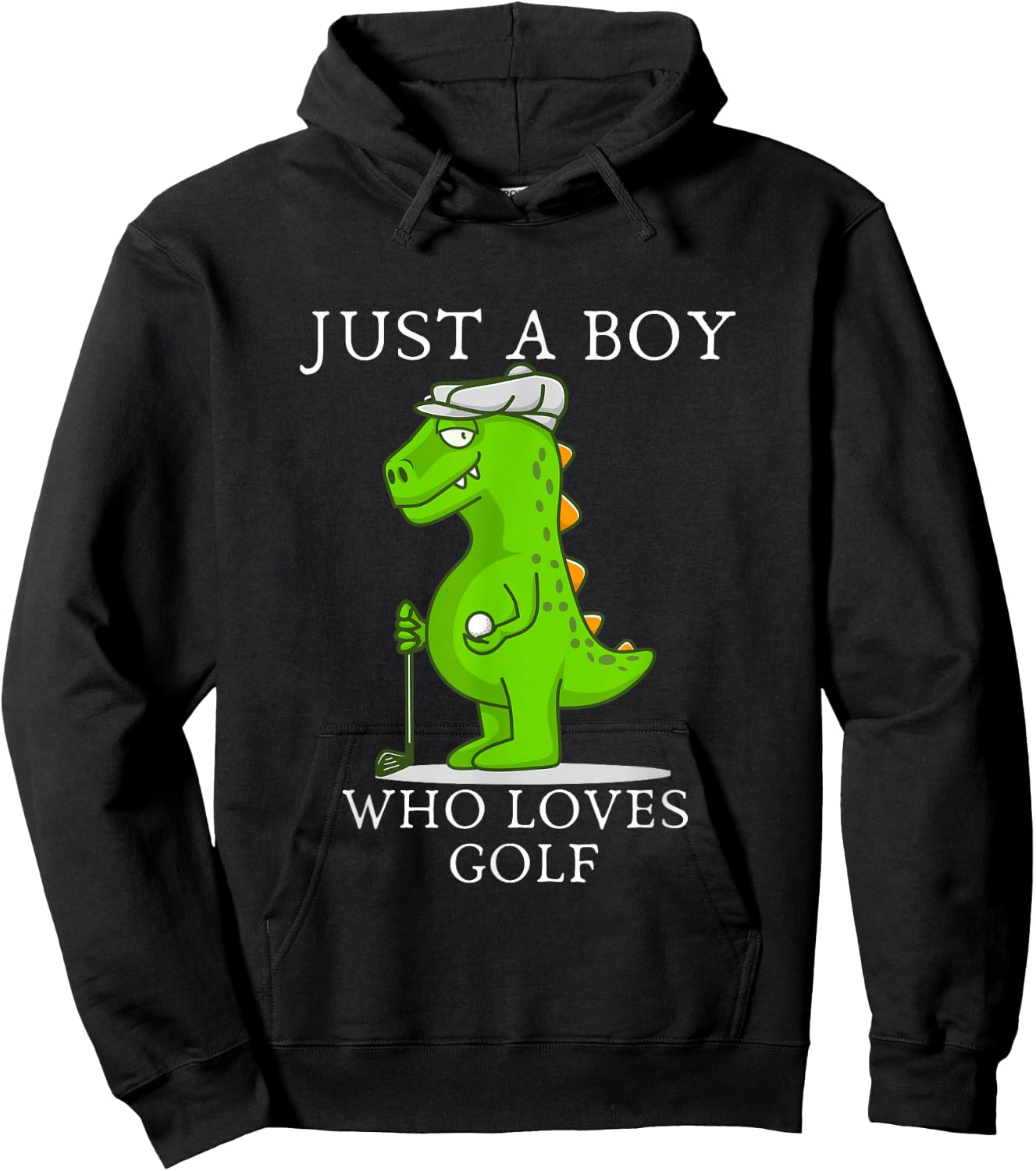 Funny Golf Gift Boys Kids Golf Field Game Golfer Sports Hoodie - Hoodie | Black