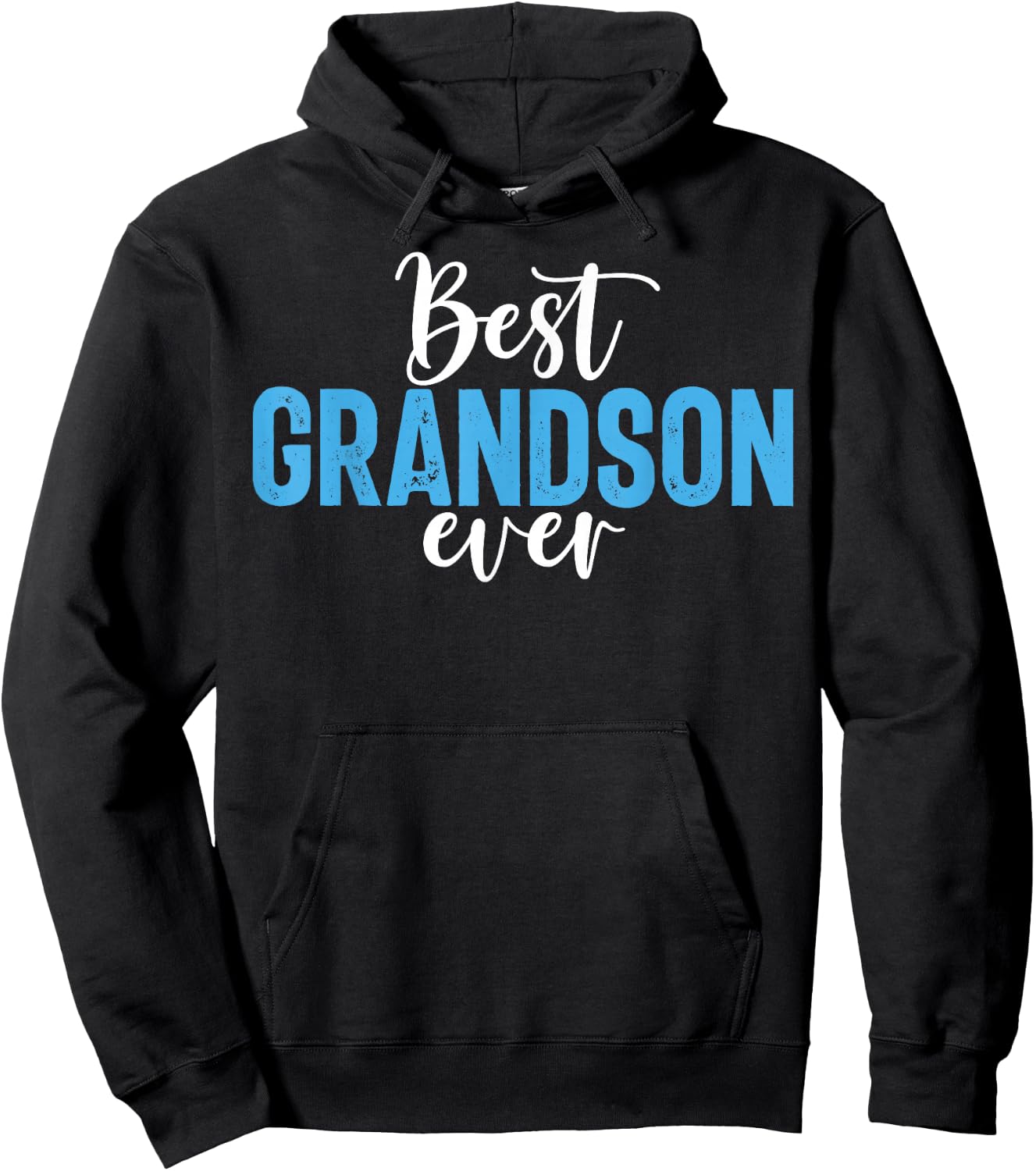 Best Grandson Ever Grandson Hoodie - Hoodie | Black