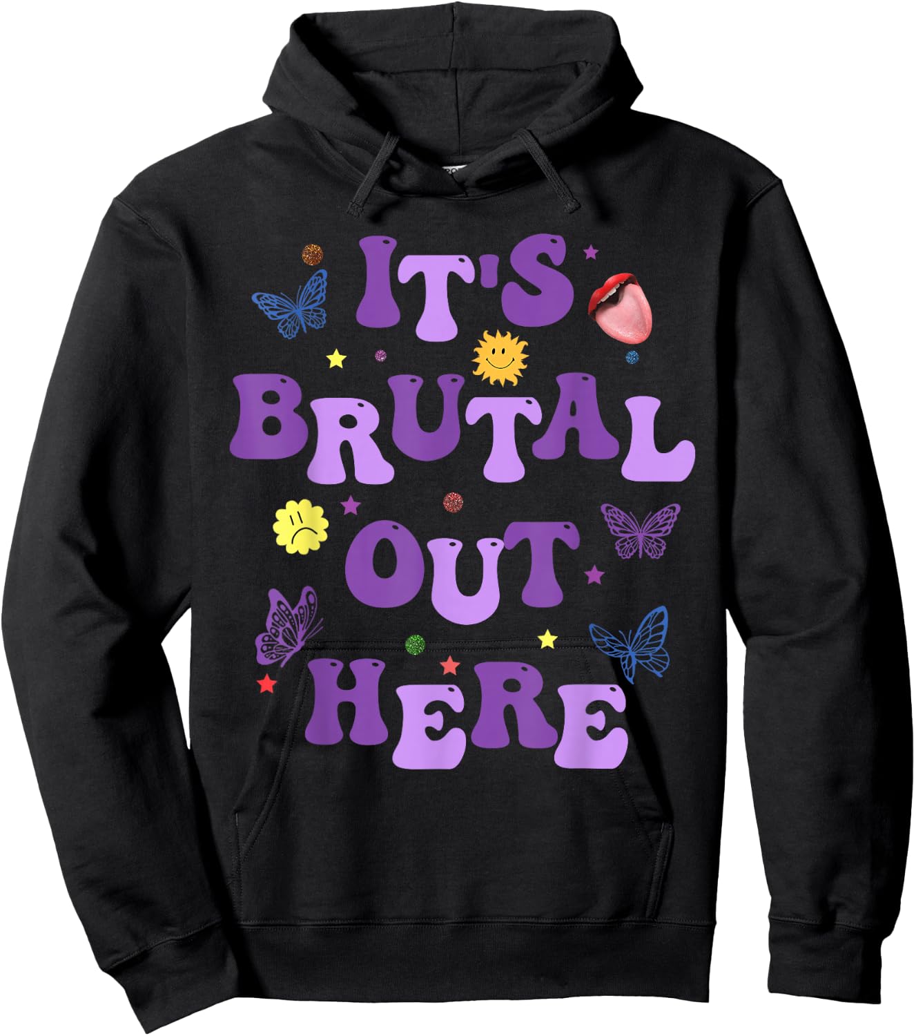 God It's Brutal Out Here Music Lover Hoodie - Hoodie | Black