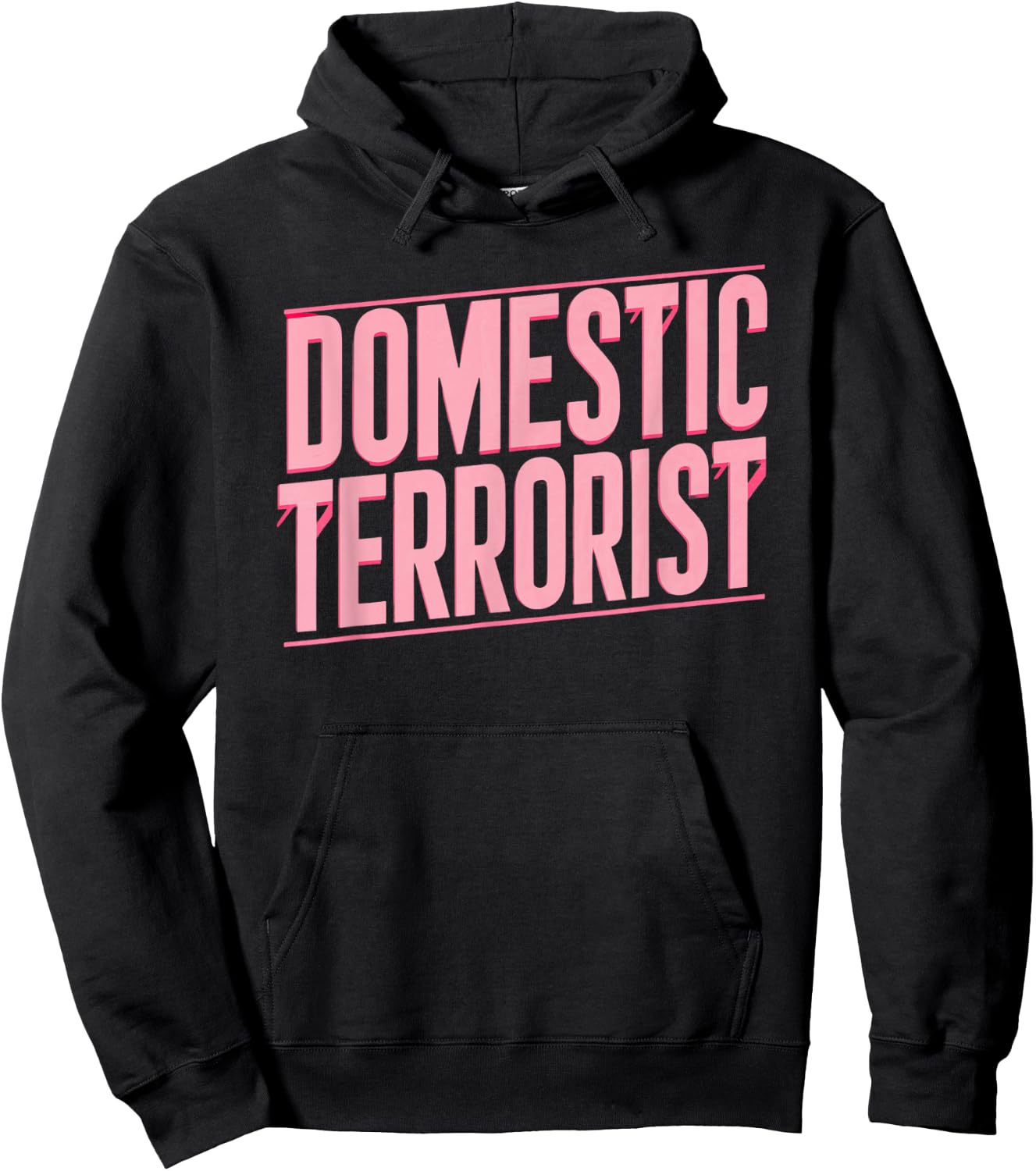 Domestic Terrorist Hoodie - Hoodie | Black