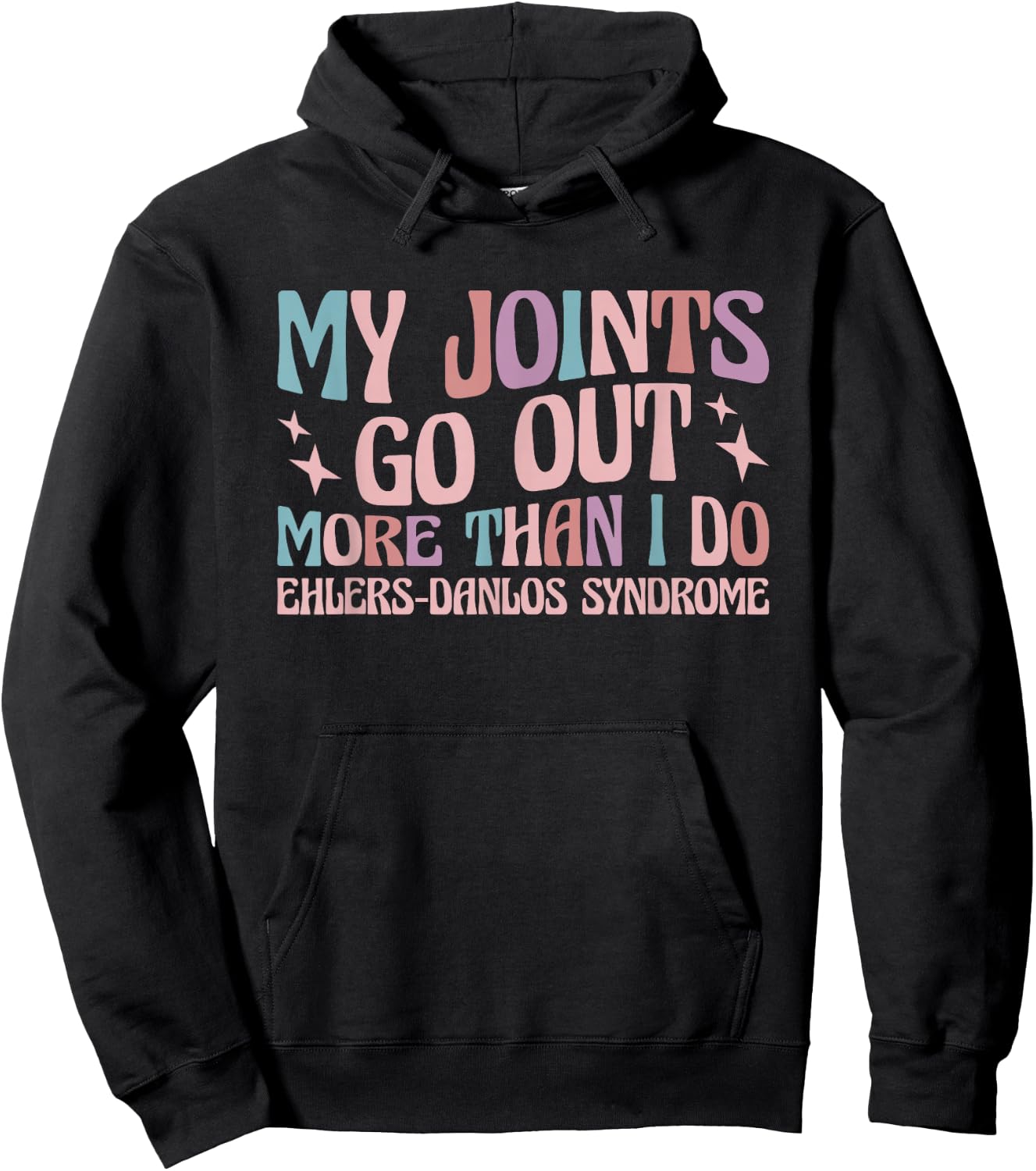 Ehlers Danlos Syndrome EDS Awareness Hoodie - Hoodie | Black