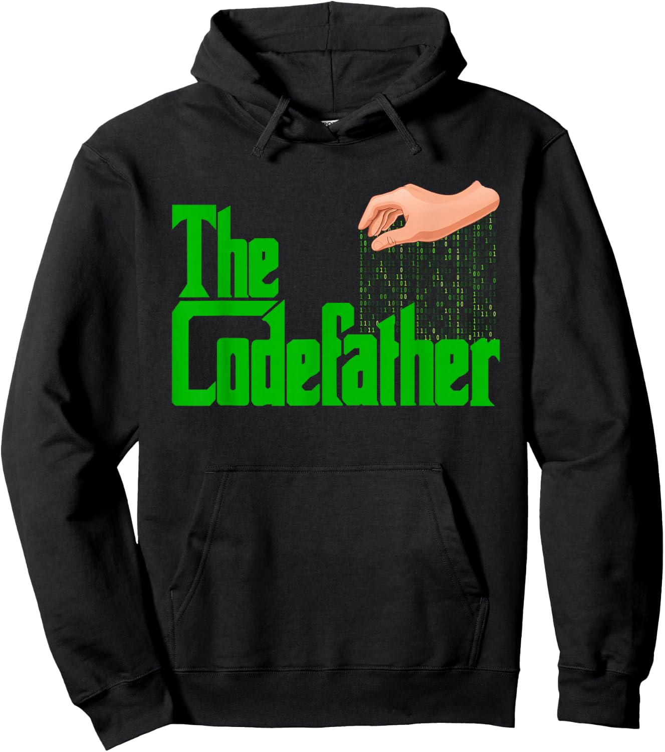 The Codefather - Design Programming Computer Science Hoodie - Hoodie | Black