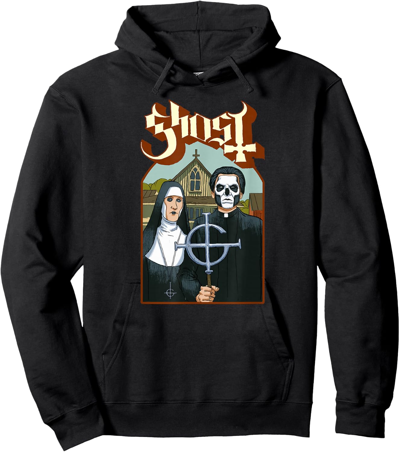 Ghost – Emeritus Goth Hoodie - Hoodie | Black