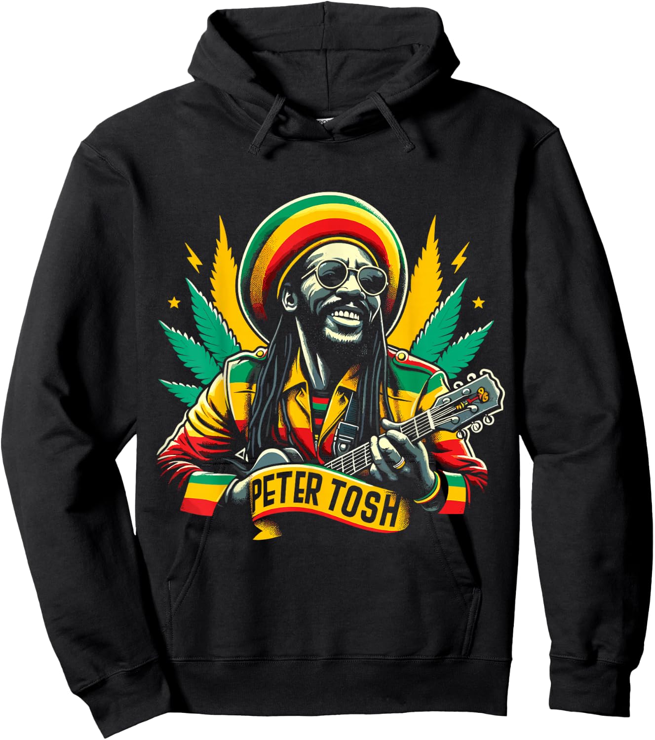 Peter Legacy: Reggae Legend Hoodie - Hoodie | Black