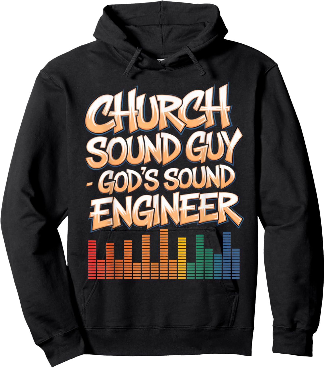 Church Sound Guy Recording Technician Church Sound Engineer Hoodie - Hoodie | Black