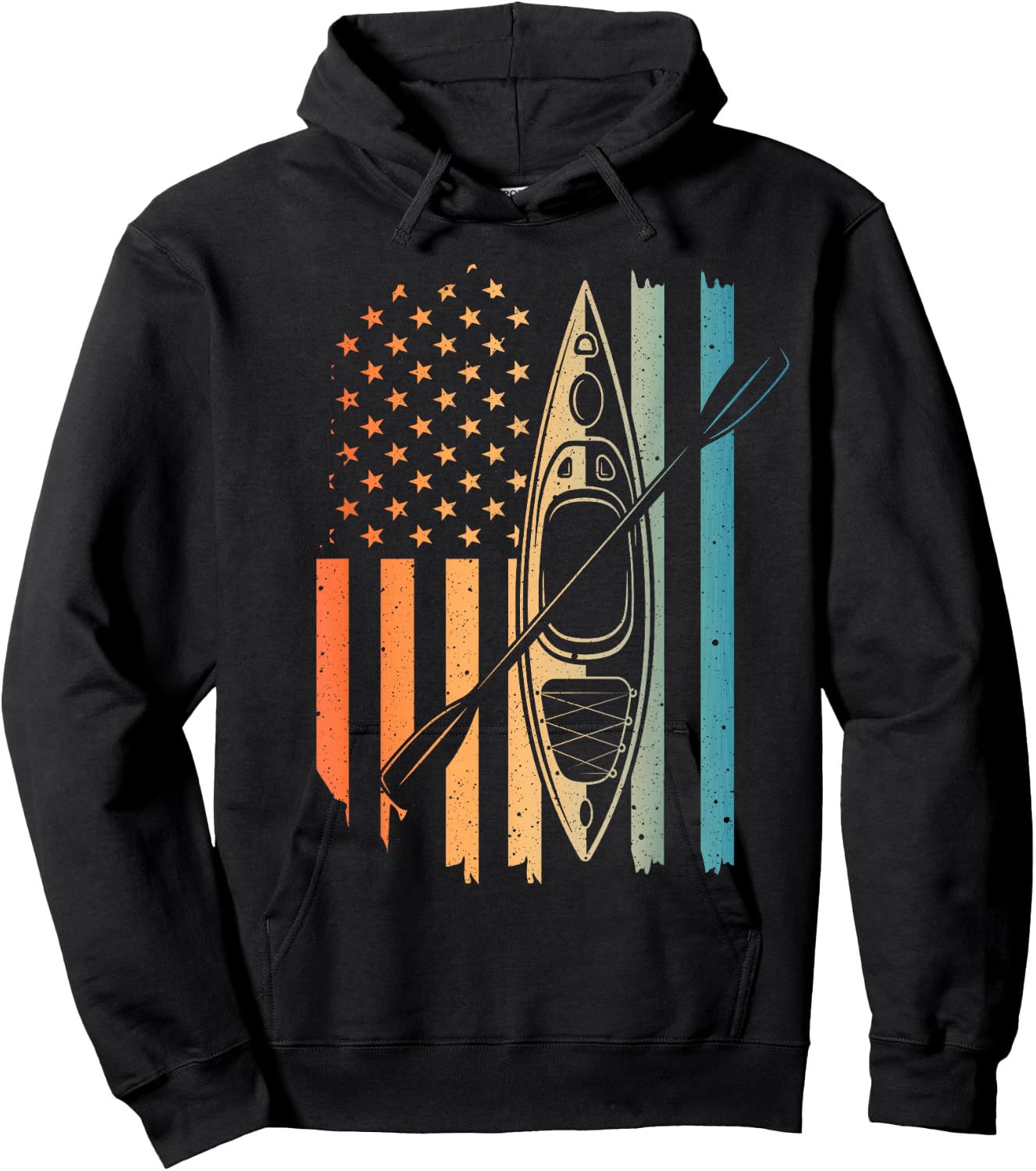 Best Kayak Design Women Kids Kayaking Kayaker Kayak Hoodie - Hoodie | Black