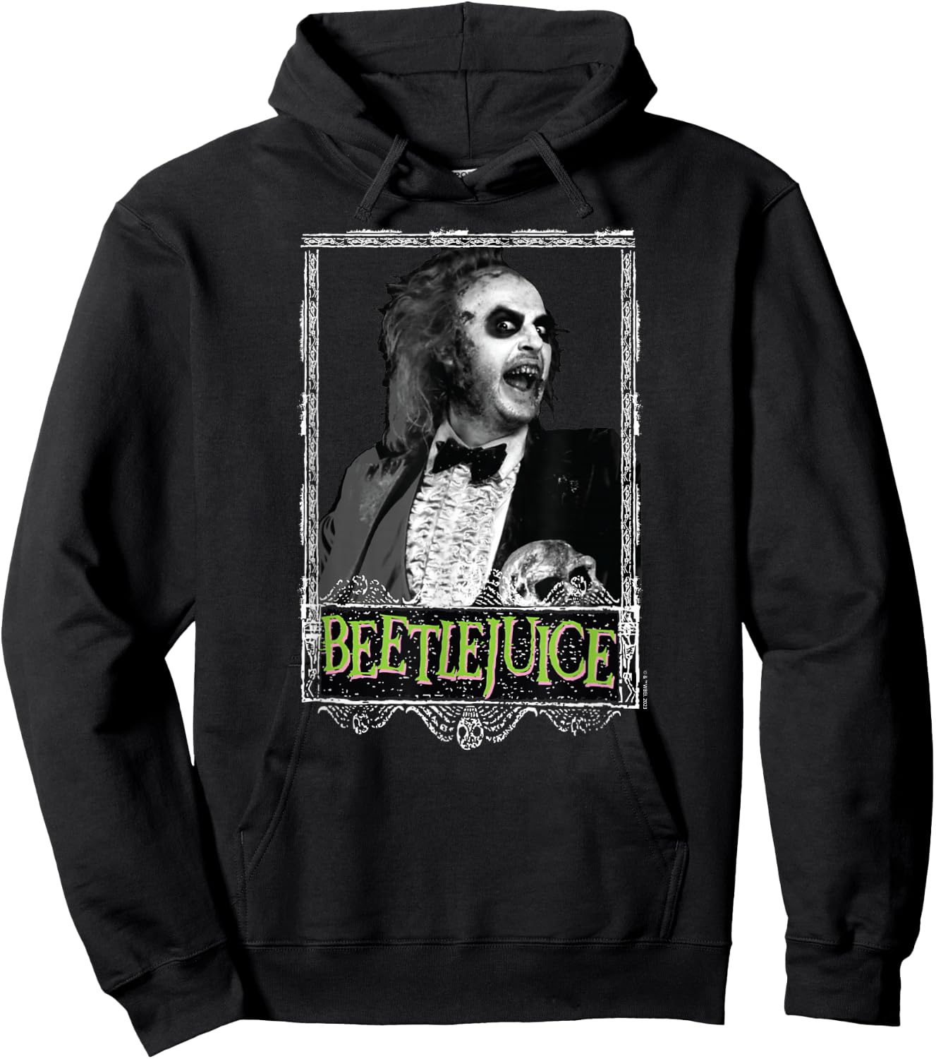 Beetlejuice - Beetlejuice Frame Hoodie - Hoodie | Black