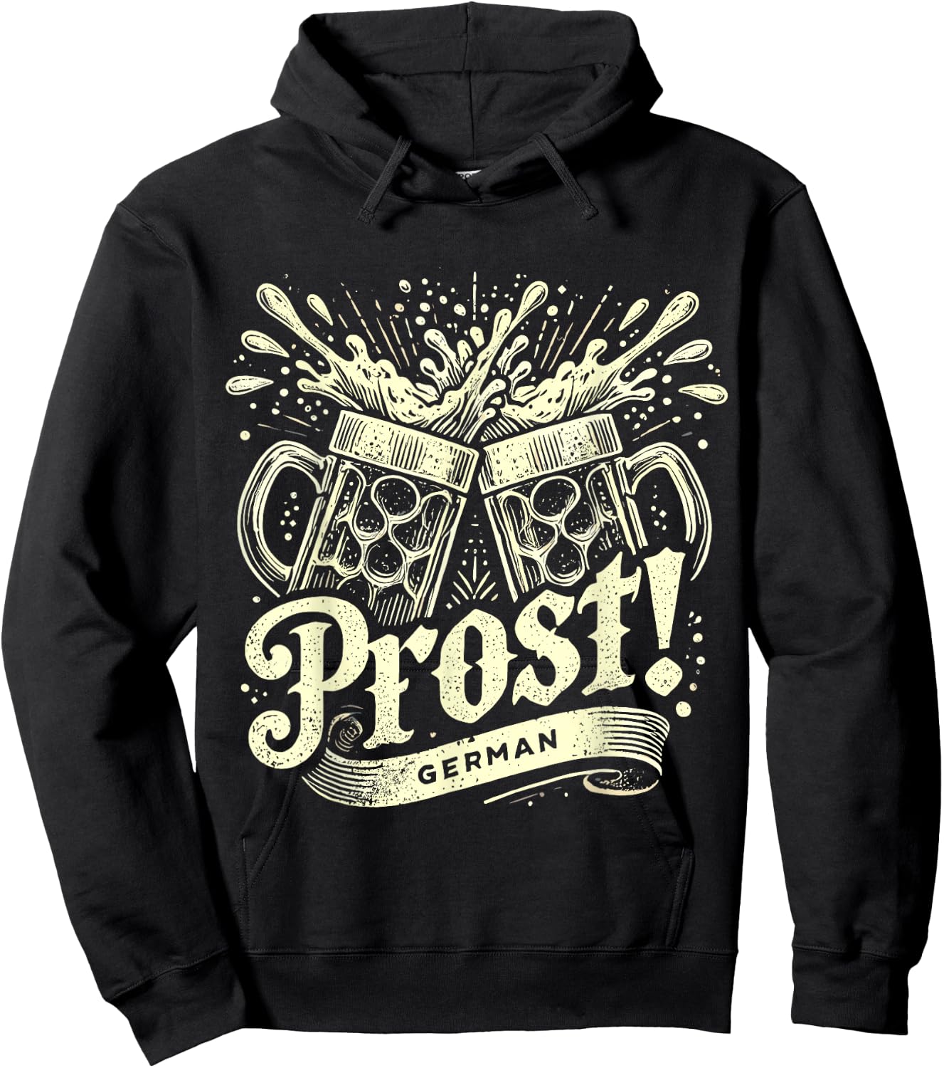 Oktoberfest Germany Prost Beer Octoberfest Hoodie - Hoodie | Black