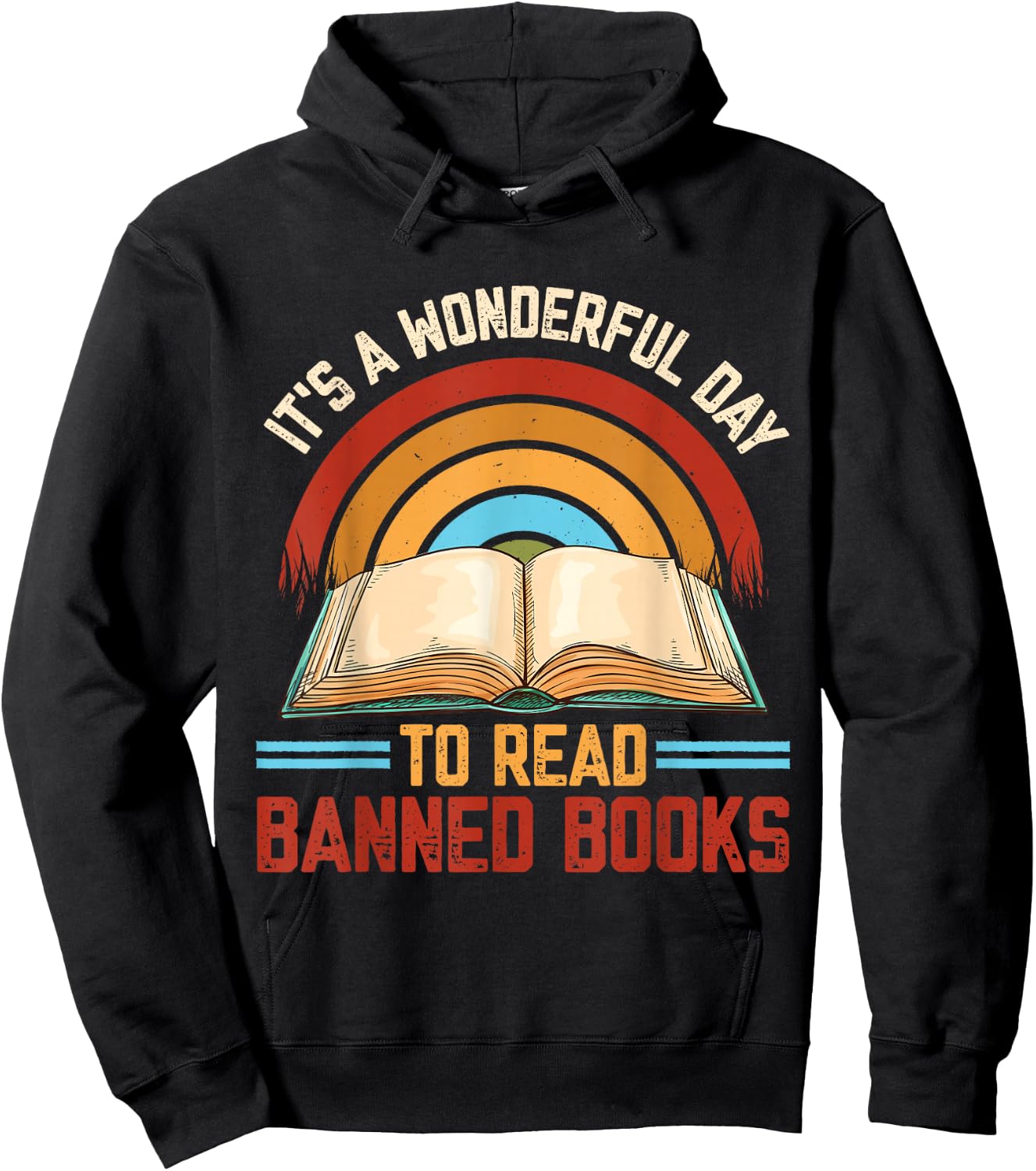 Banned Books Quote Book Lover Read Banned Books Week Hoodie - Hoodie | Black
