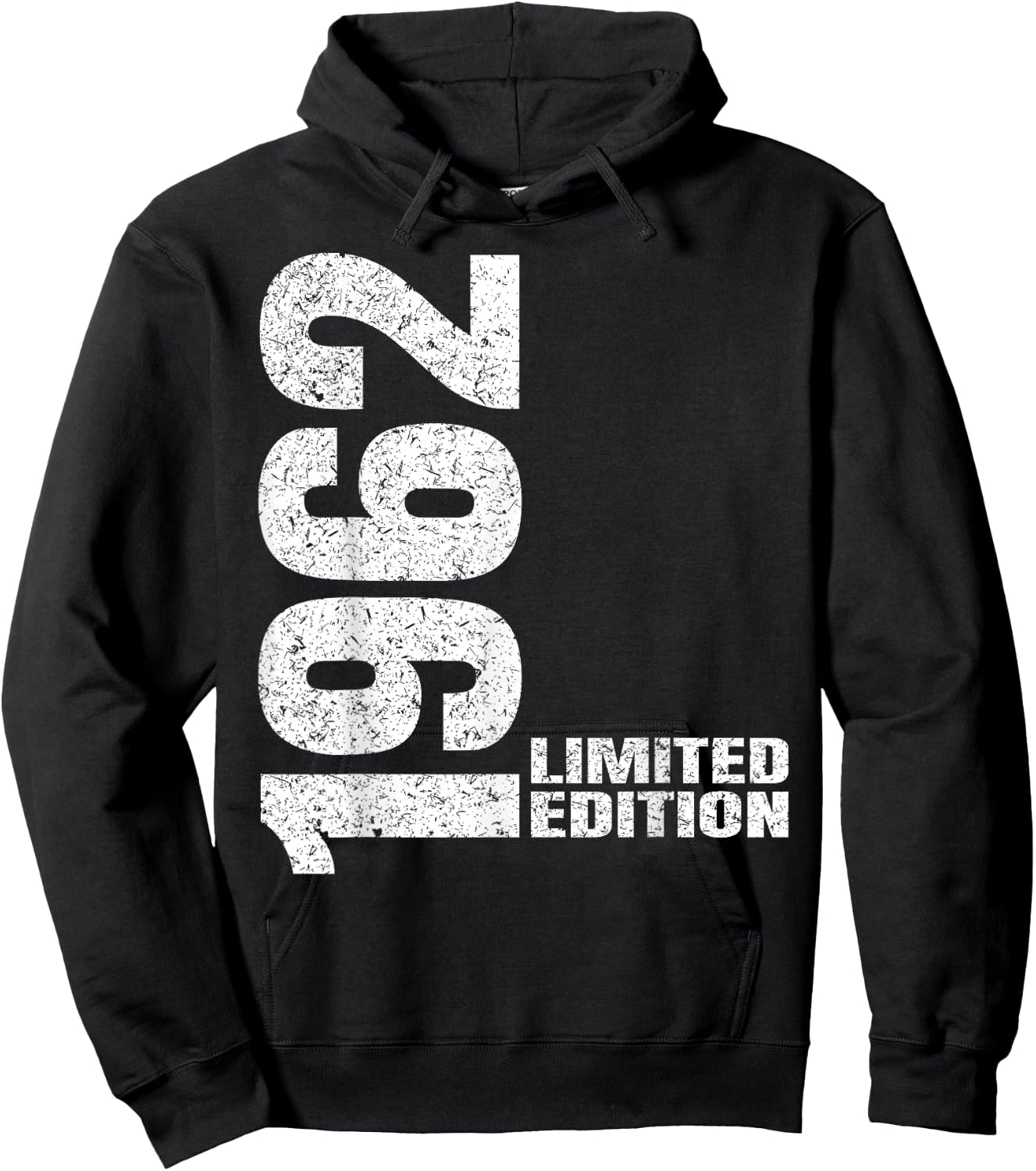 Vintage 1962 Limited Edition Classic 1962 Men Women Birthday Hoodie - Hoodie | Black