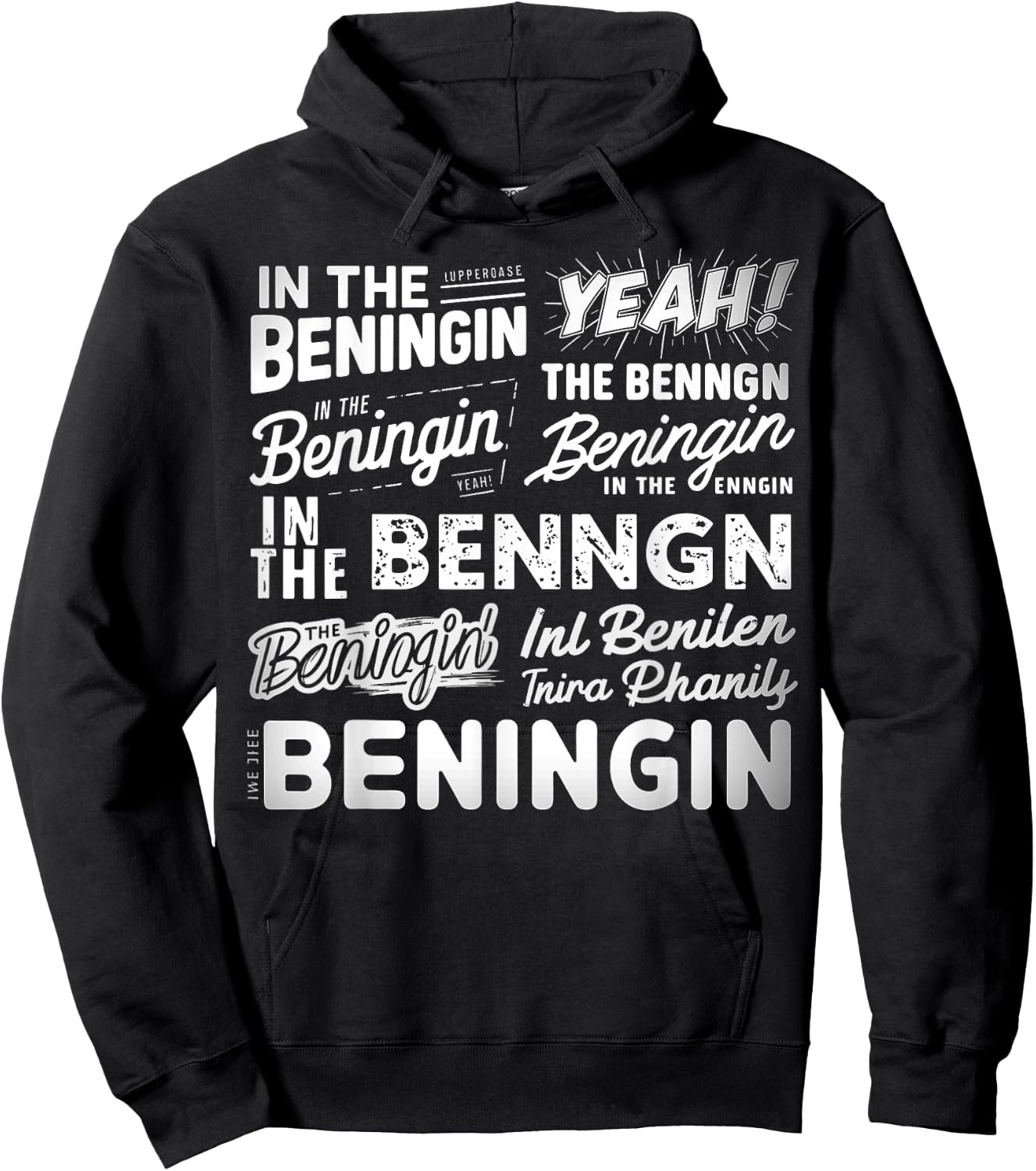 In The Beginning In The Beningin Hoodie - Hoodie | Black