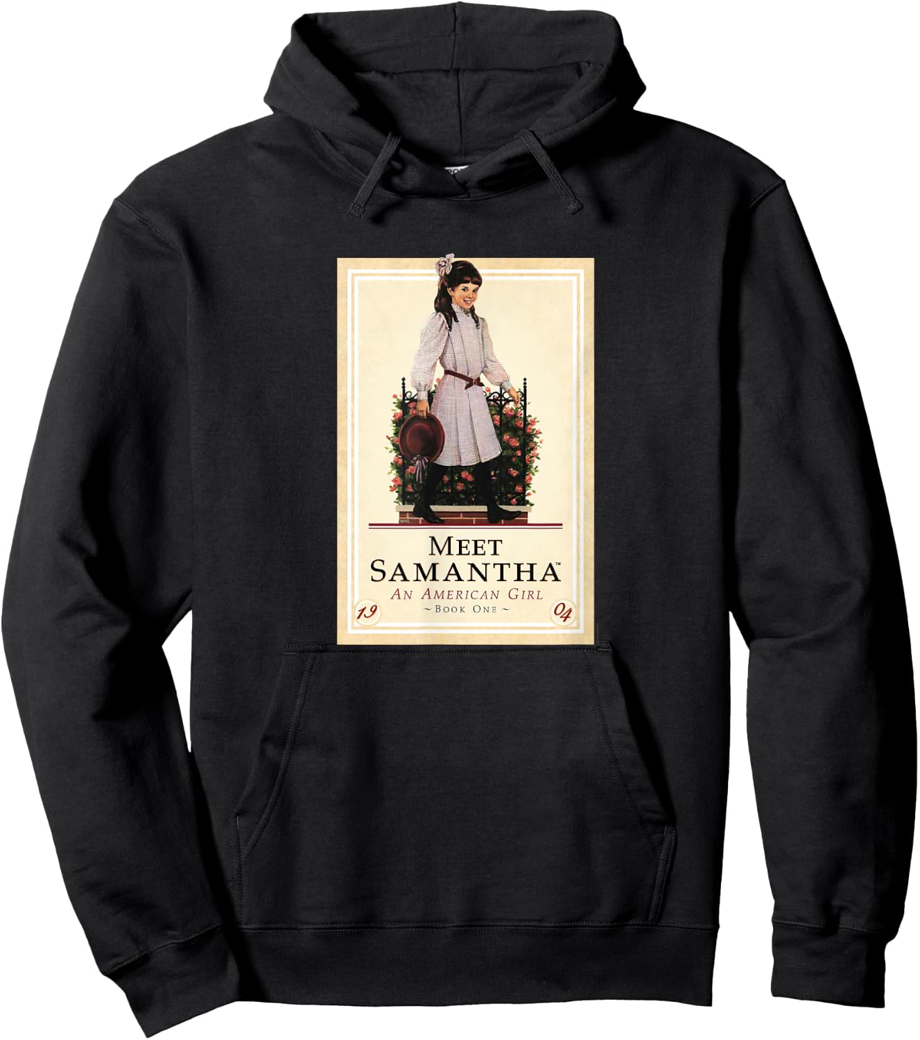 American Girl - Meet Samantha Book Cover Hoodie - Hoodie | Black