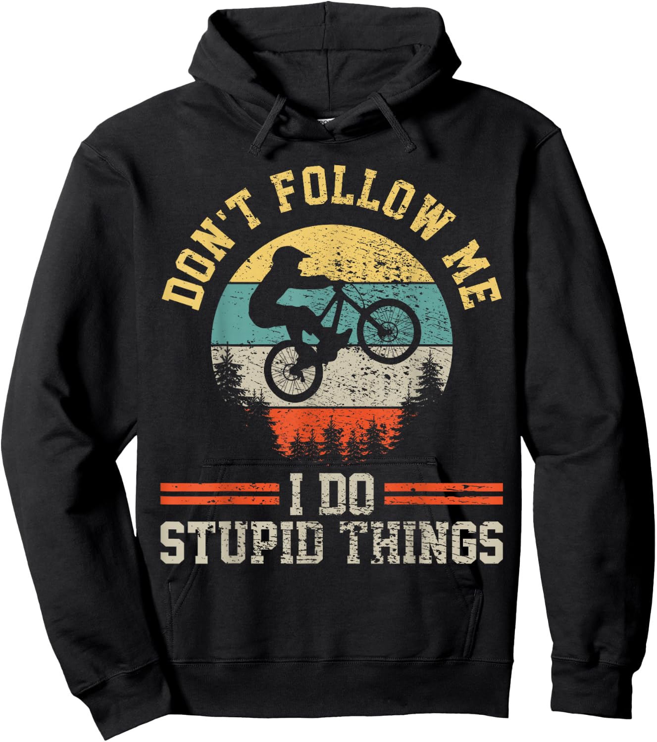 Mountain Bike MTB Hoodie - Hoodie | Black