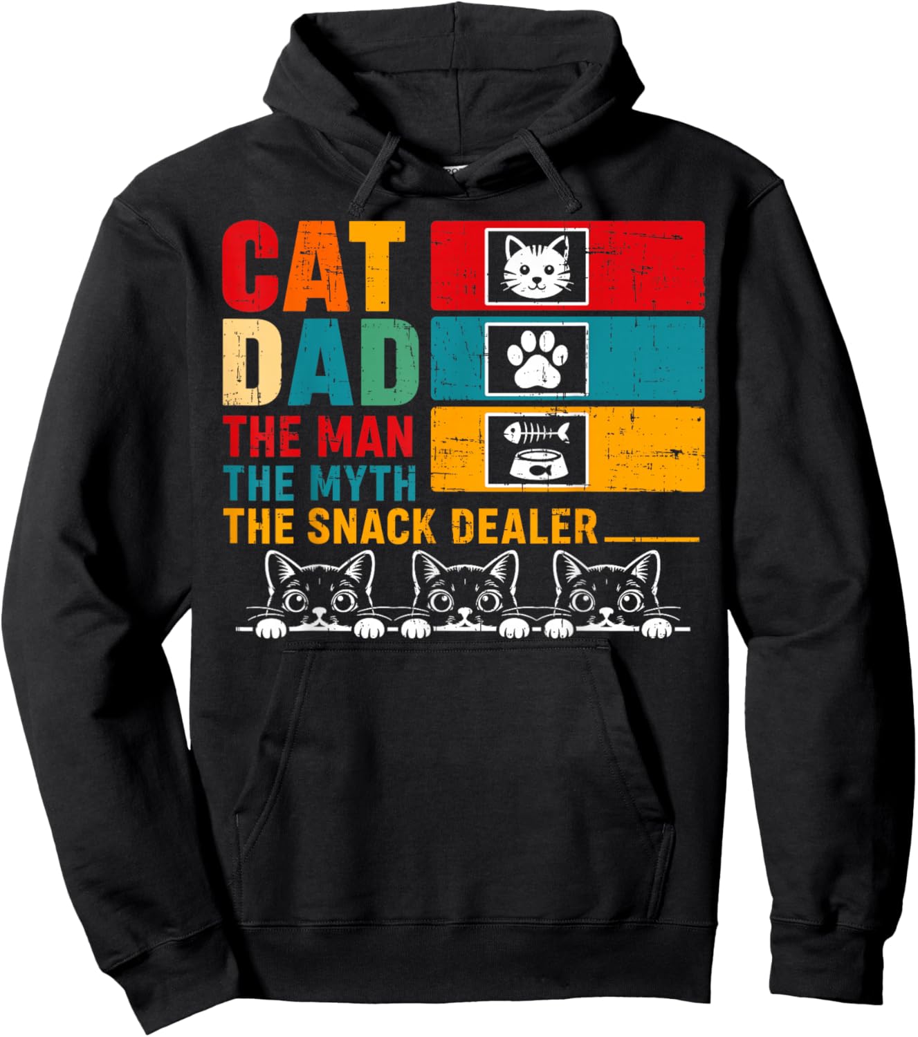 Fathers Day Hoodie - Hoodie | Black