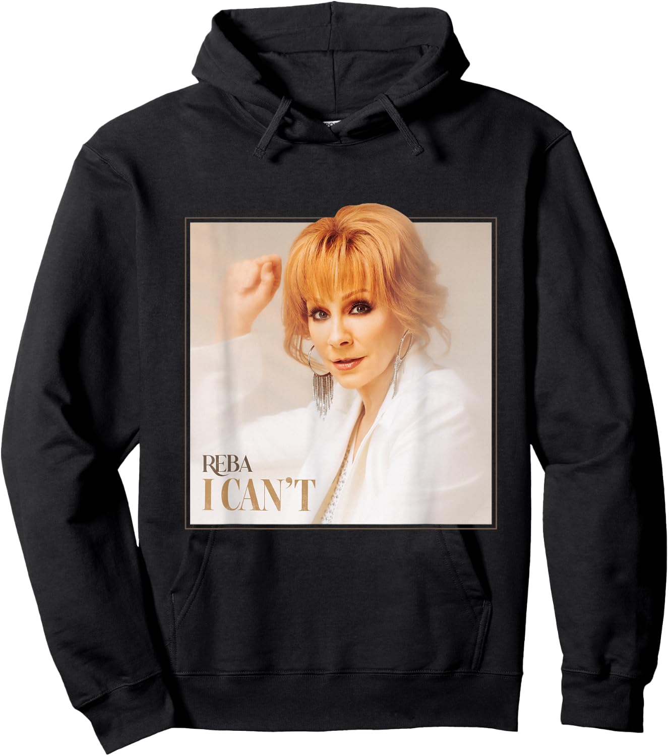 Reba: I Can't Hoodie - Hoodie | Black