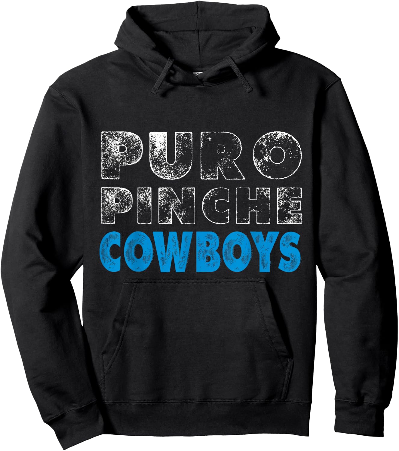 Puro Pinche Cowboys Hoodie - Hoodie | Black