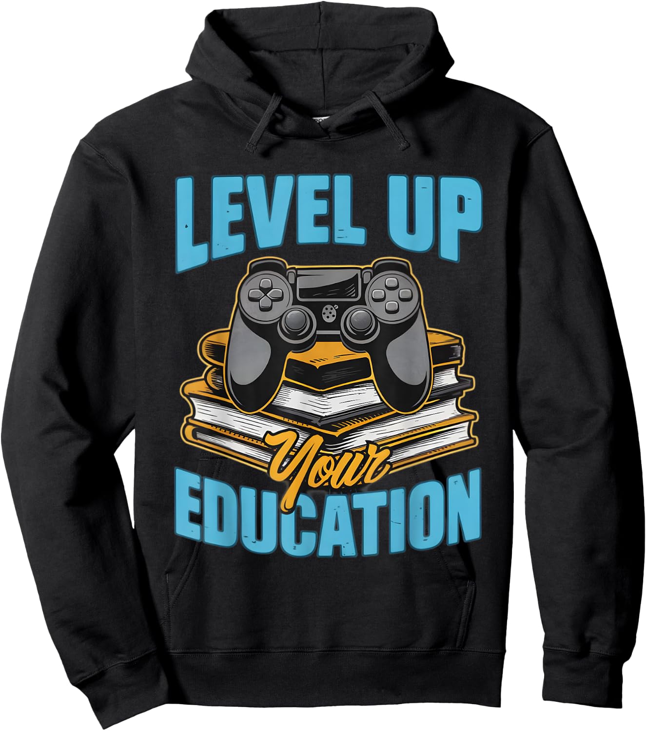 Level Up Your Education Gaming Inspired Teacher Hoodie - Hoodie | Black
