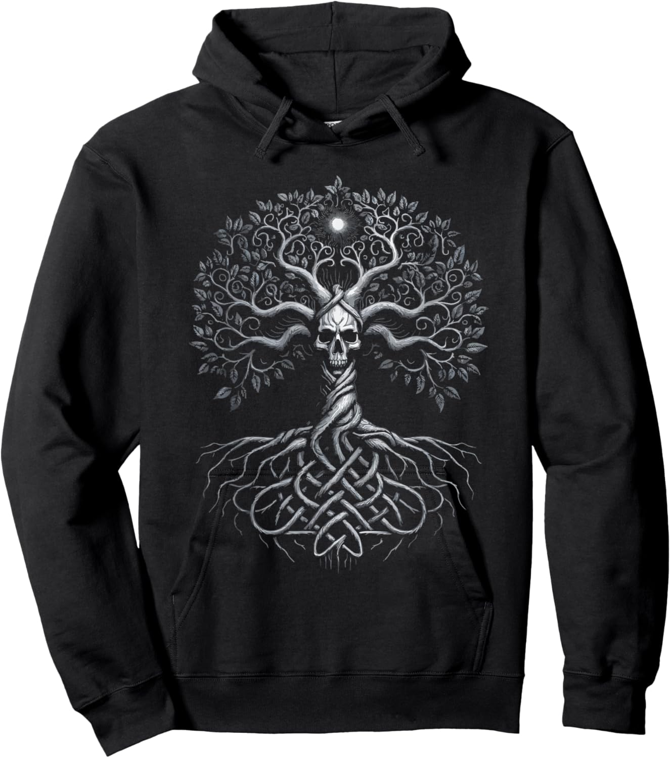 Yggdrasil Tree Valhalla Norse Mythology Viking Hoodie - Hoodie | Black