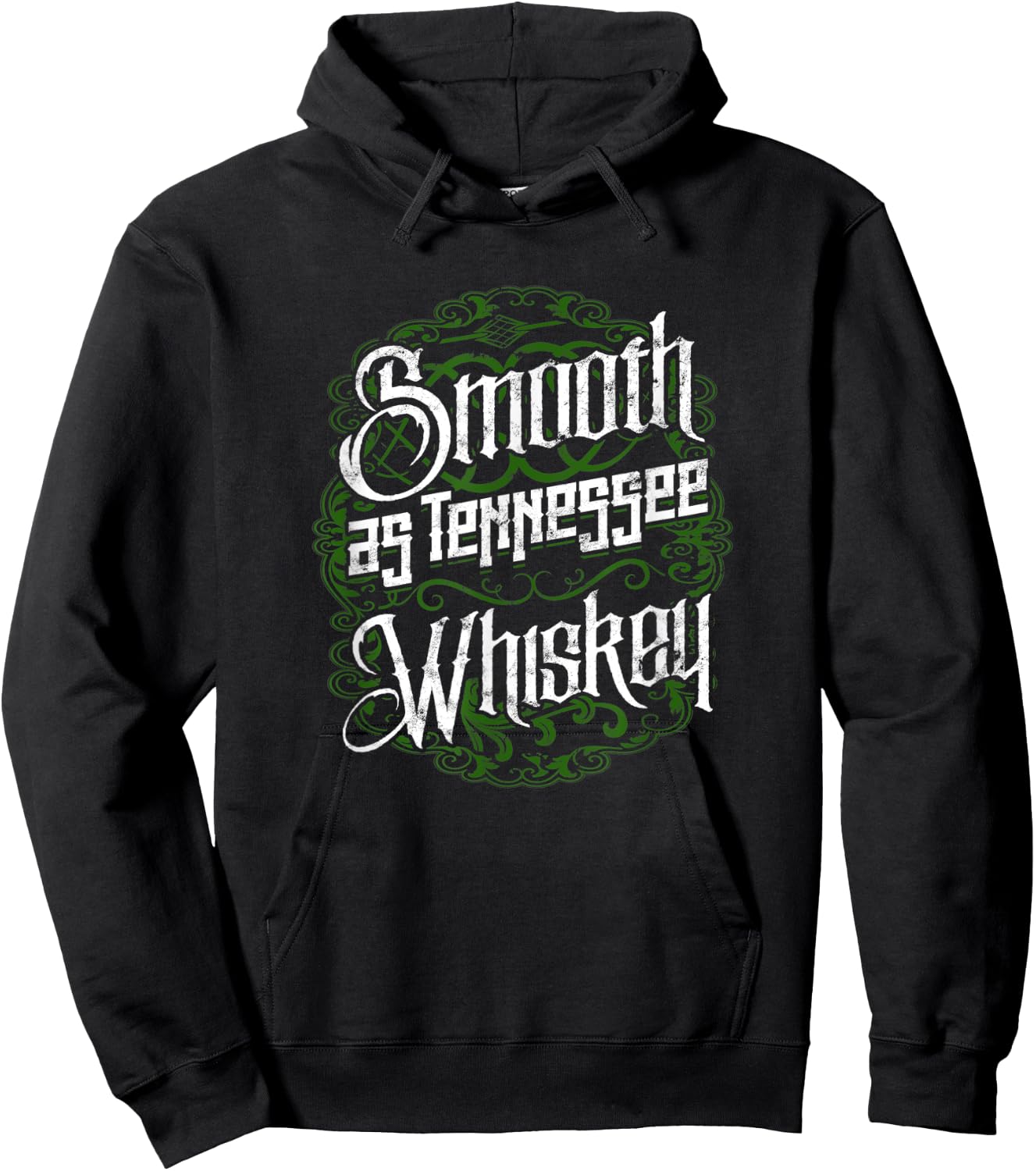 Smooth as Tennessee Whiskey - Beer Cocktails Party Drinking Hoodie - Hoodie | Black