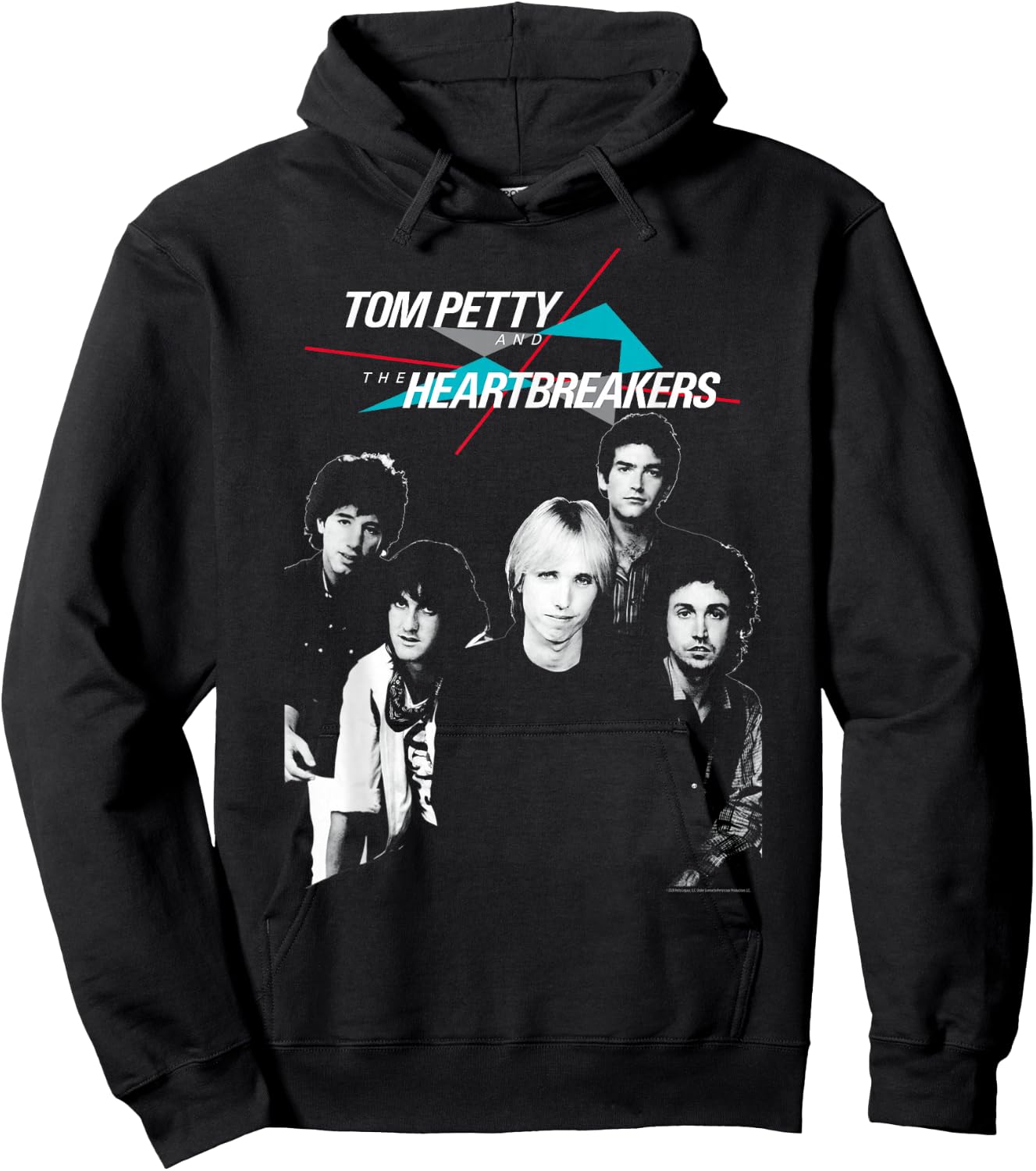 Tom Petty Women's Black Modern Music Hoodie - Hoodie | Black