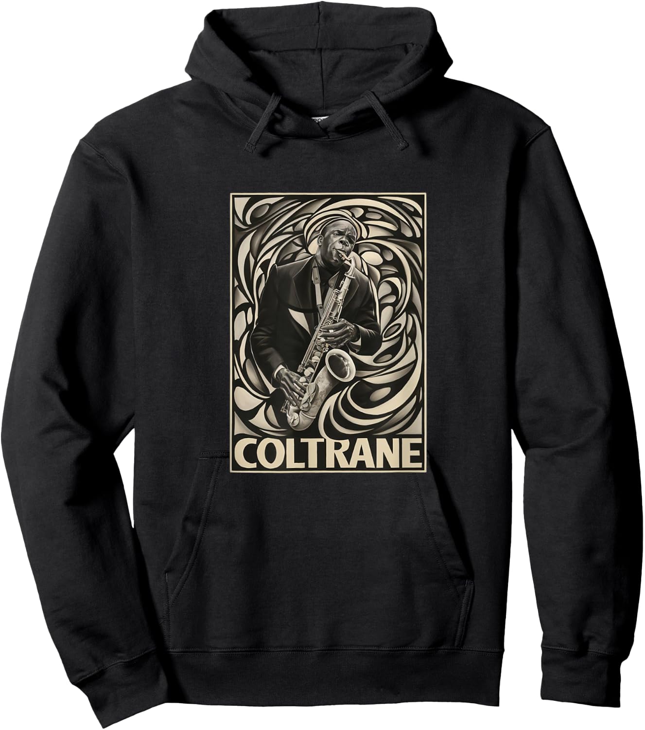 Yes, I Speak Coltrane - Jazz Music Lover Hoodie - Hoodie | Black