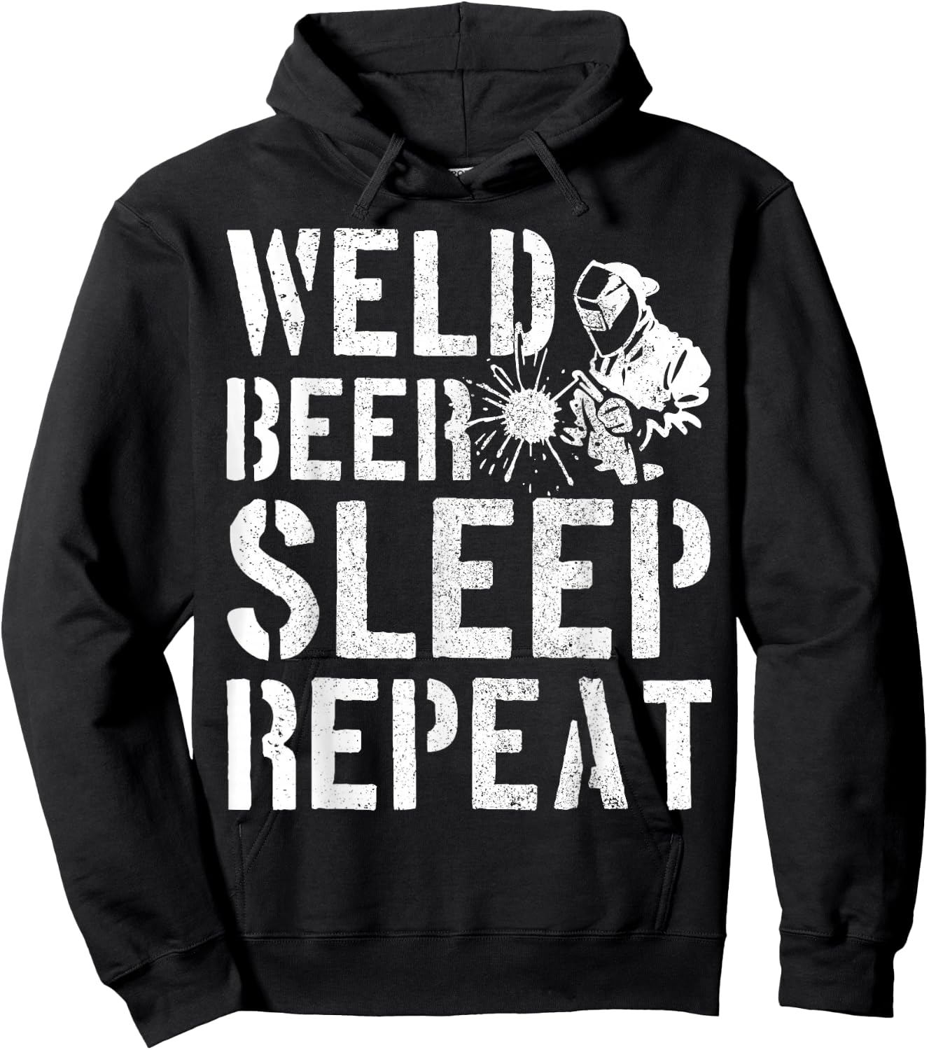 Welding Locksmith Welder Funny Gift Hoodie - Hoodie | Black
